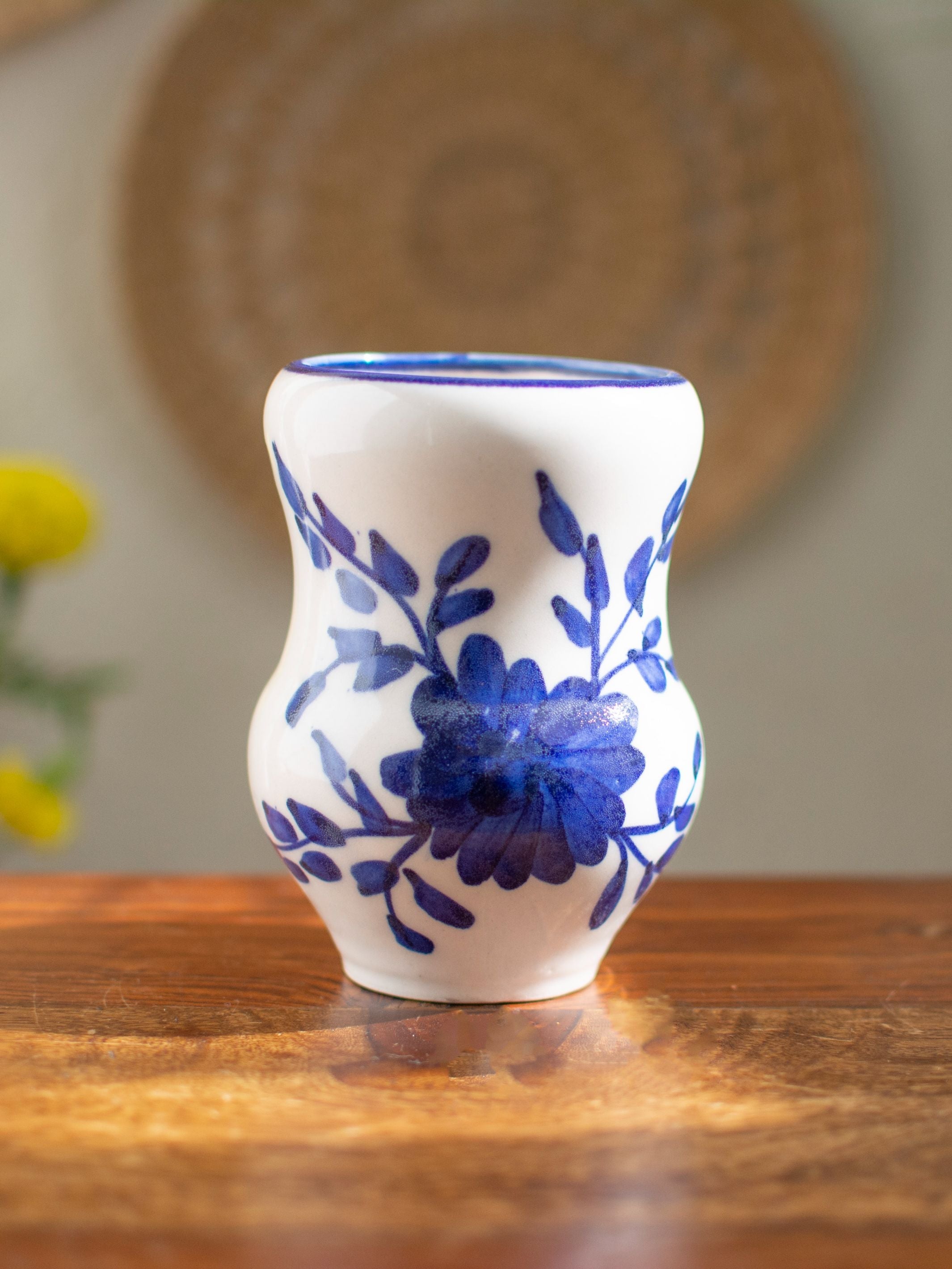 Handpainted Floral Ceramic Succulent Planter