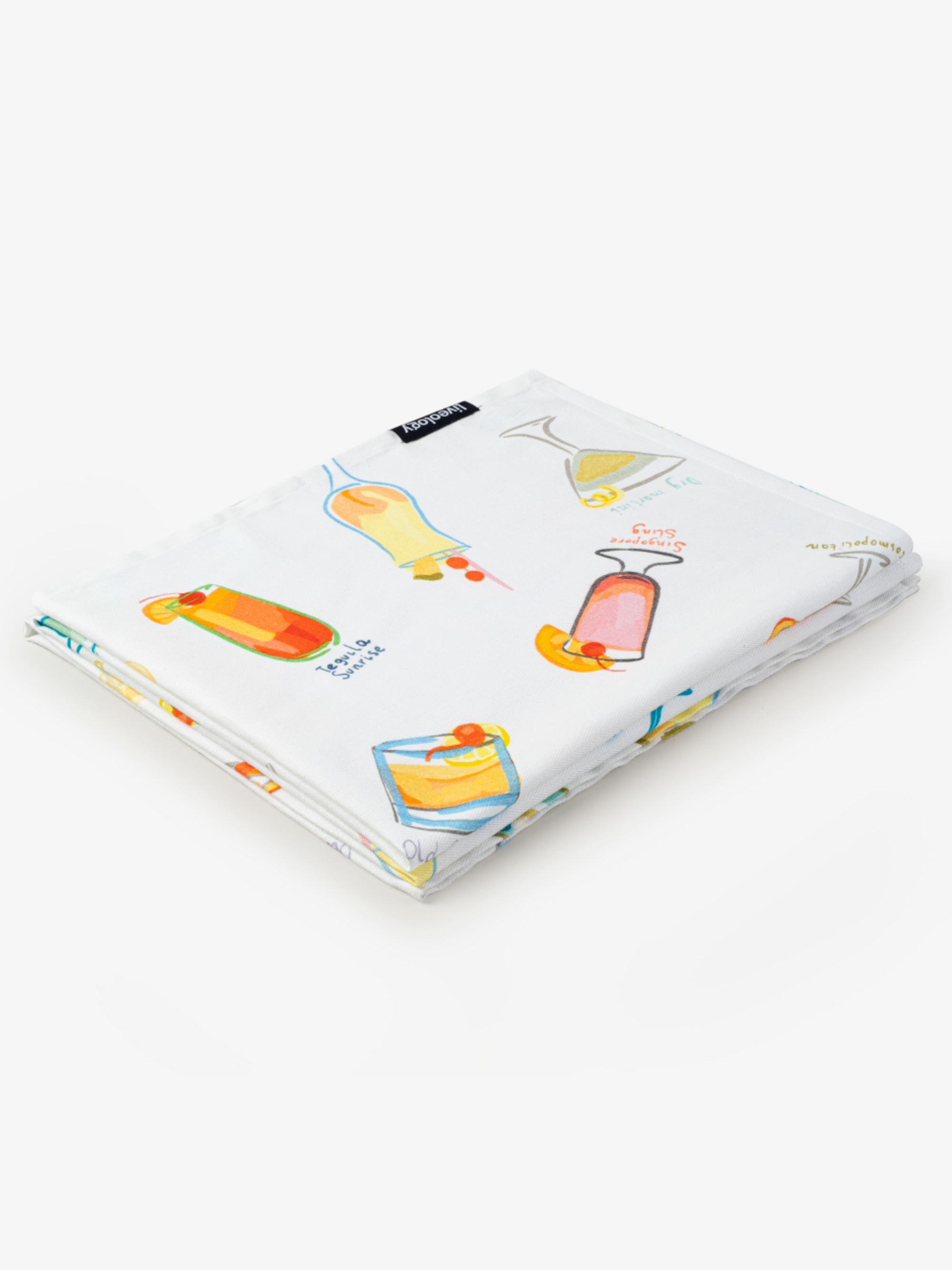 Happy Hour Printed Beach Towel