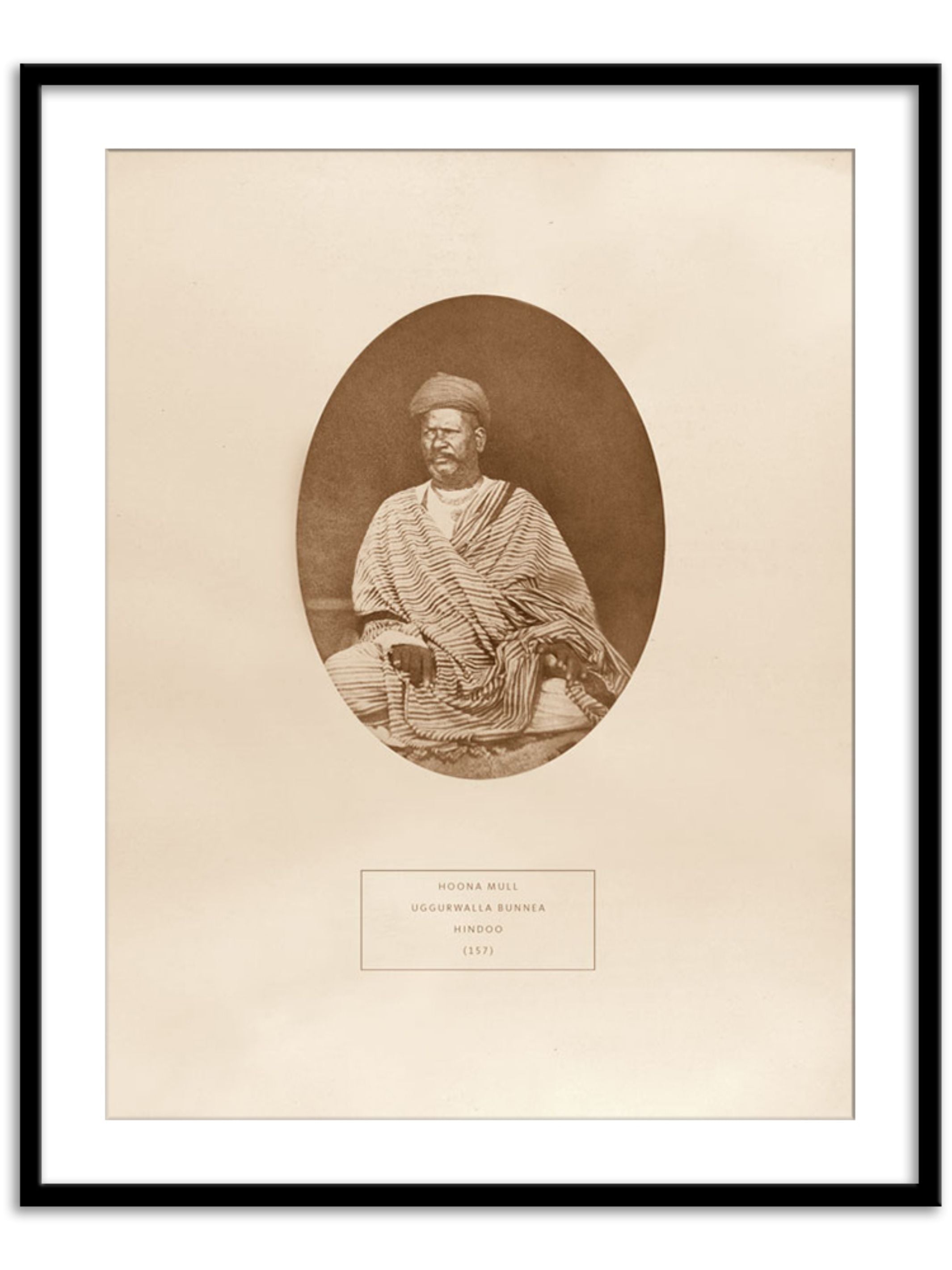 Wall Prints - Hoona Mull - an Uggurwalla Hindoo Bunnea
