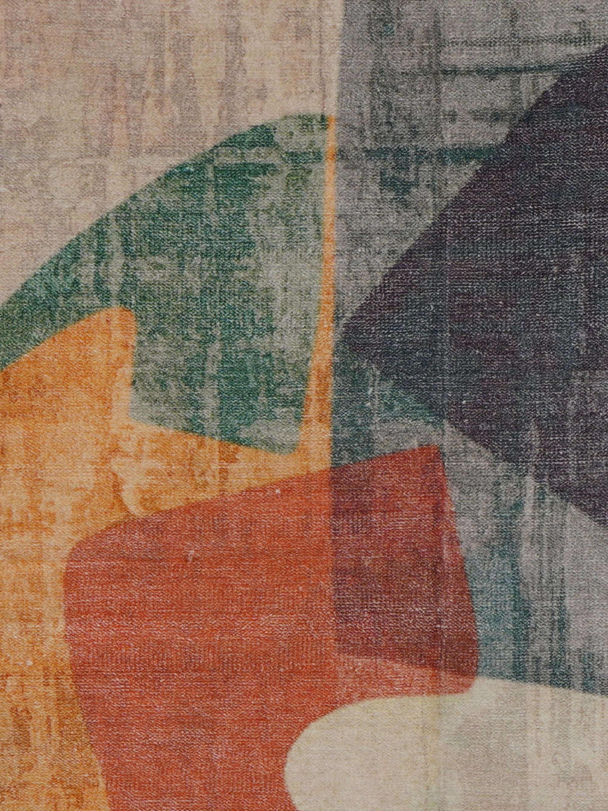 Imbricate Printed Rug