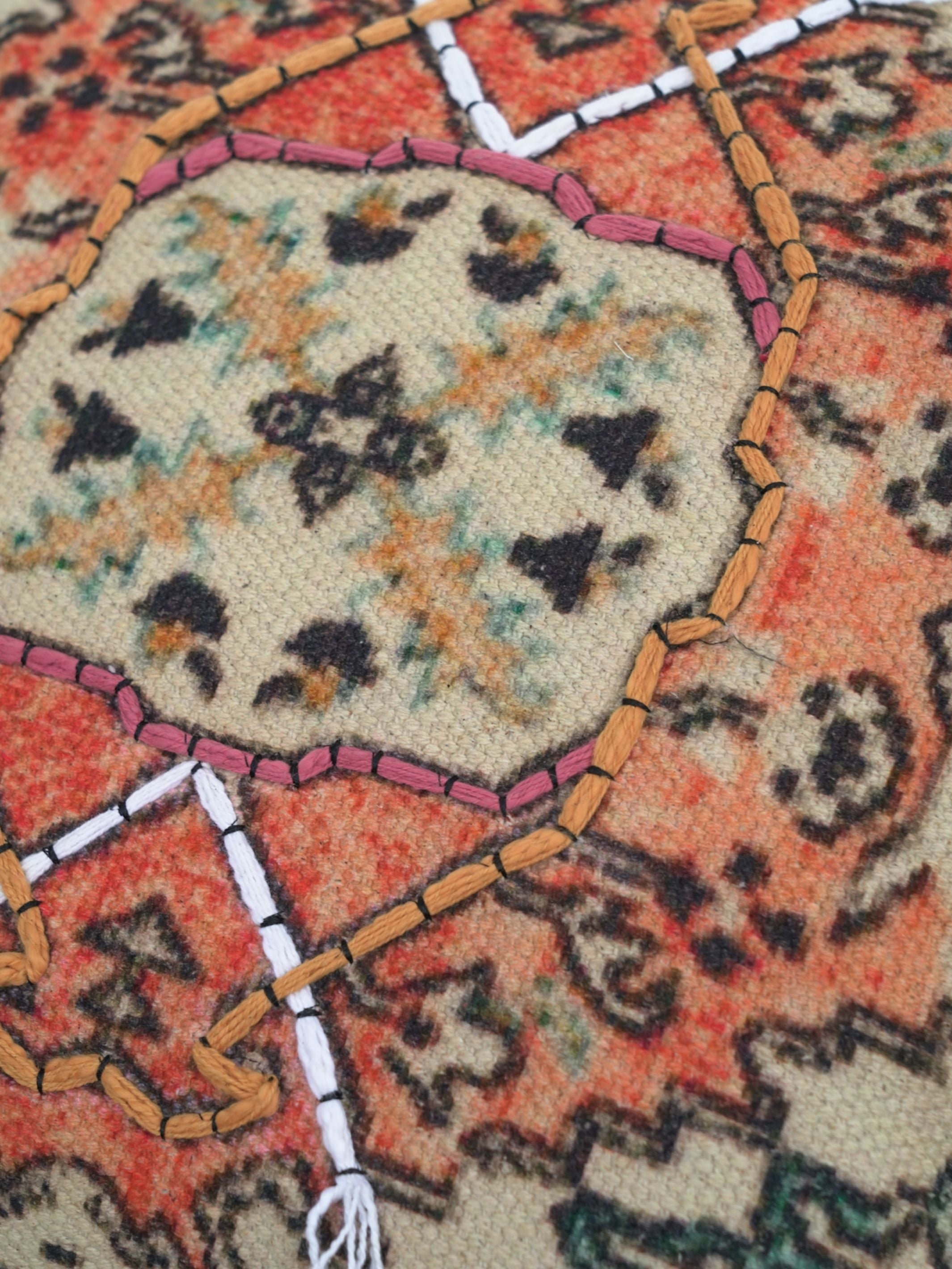 Cushion Cover - Izi Embroidered Cotton