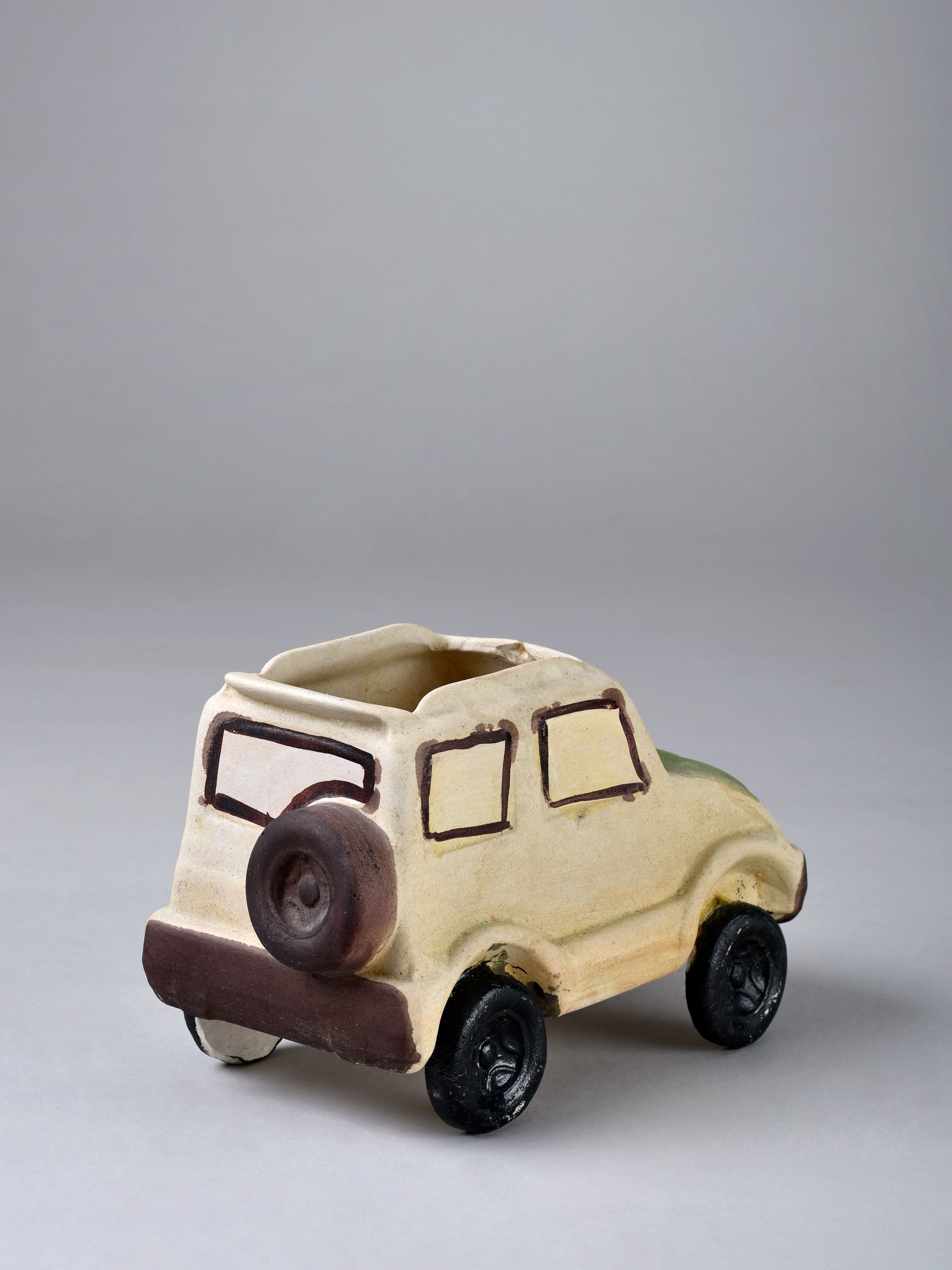 Jeep Ceramic Planter