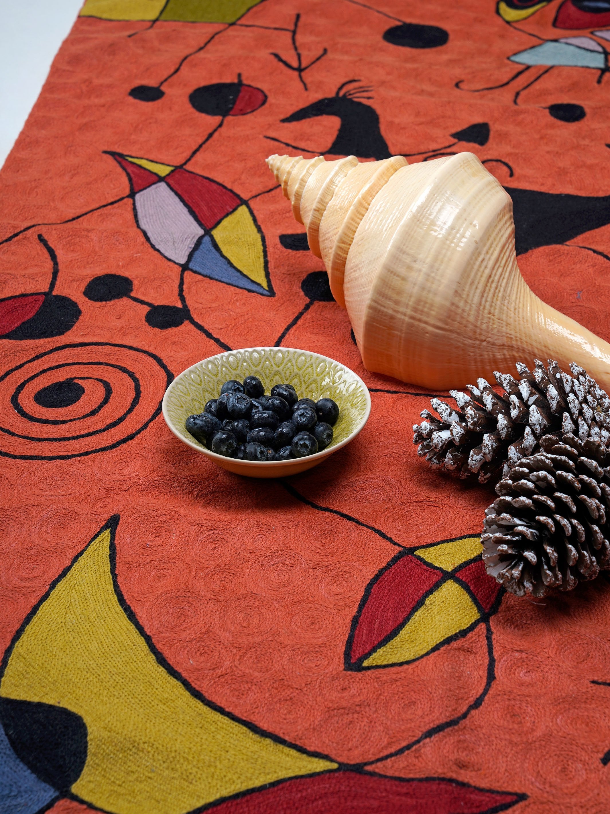 Joan Miro Aari Rust Rug