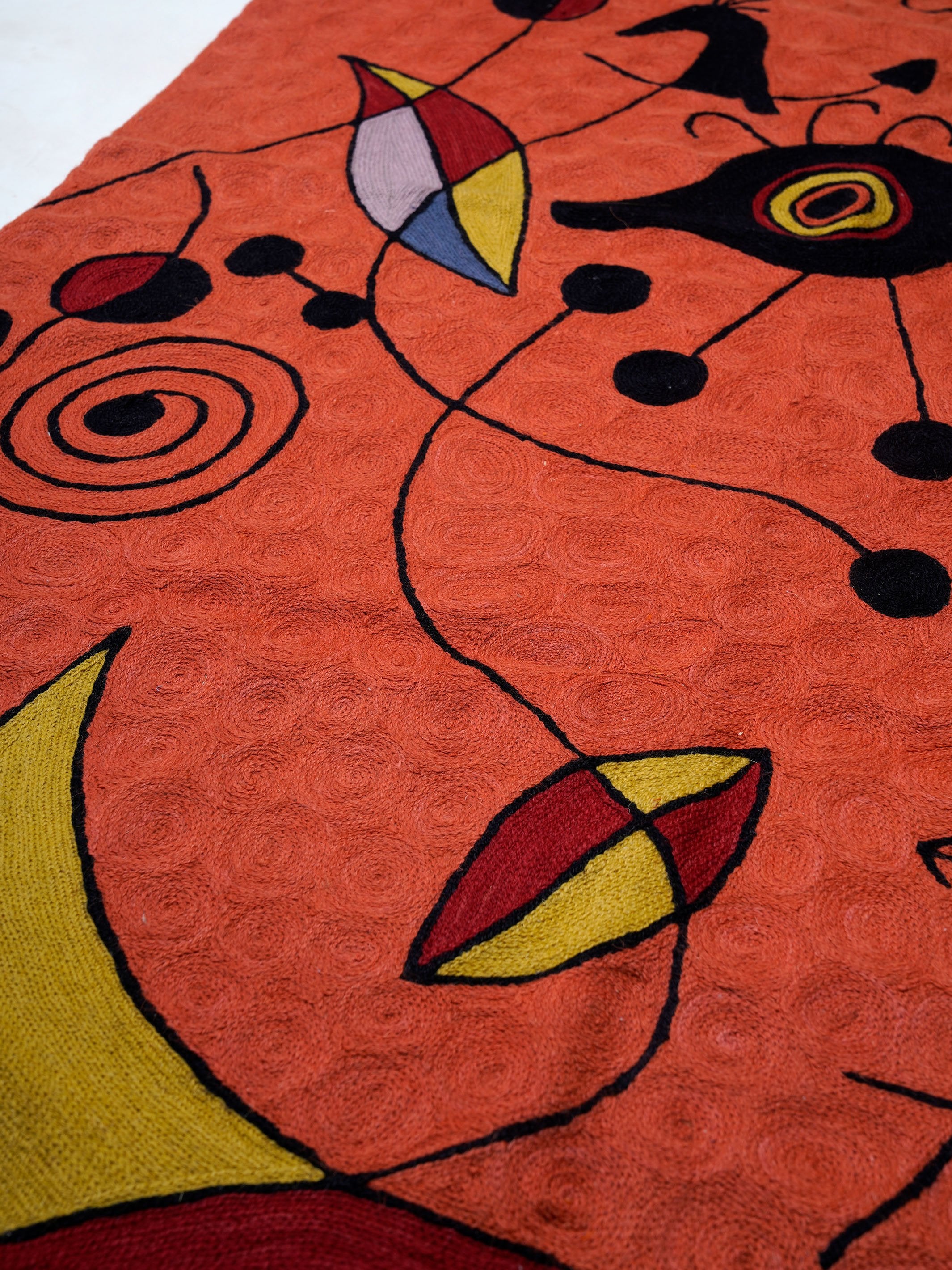 Joan Miro Aari Rust Rug