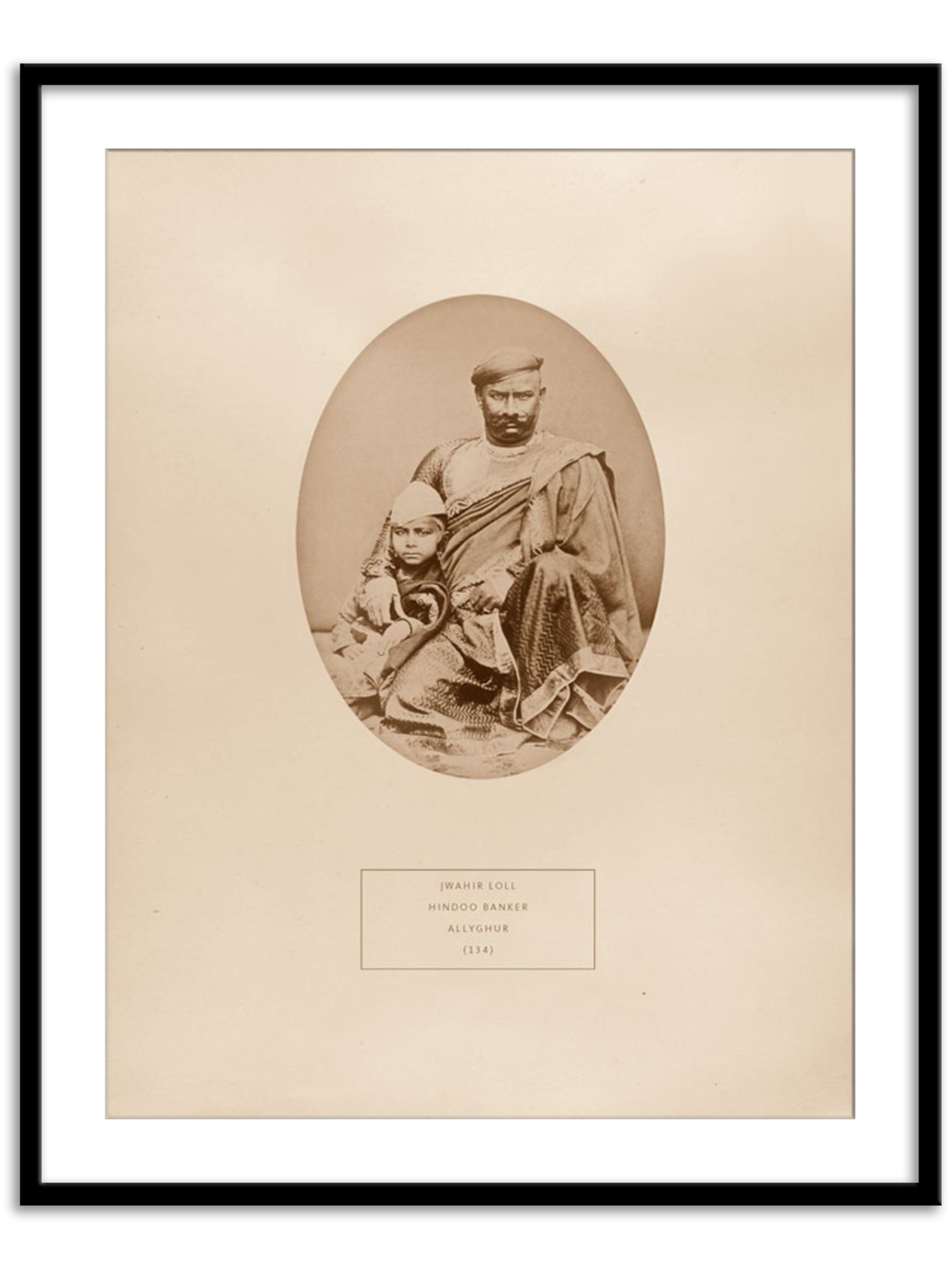 Wall Prints - Jwahir Loll - a Hindoo banker from Allyghur