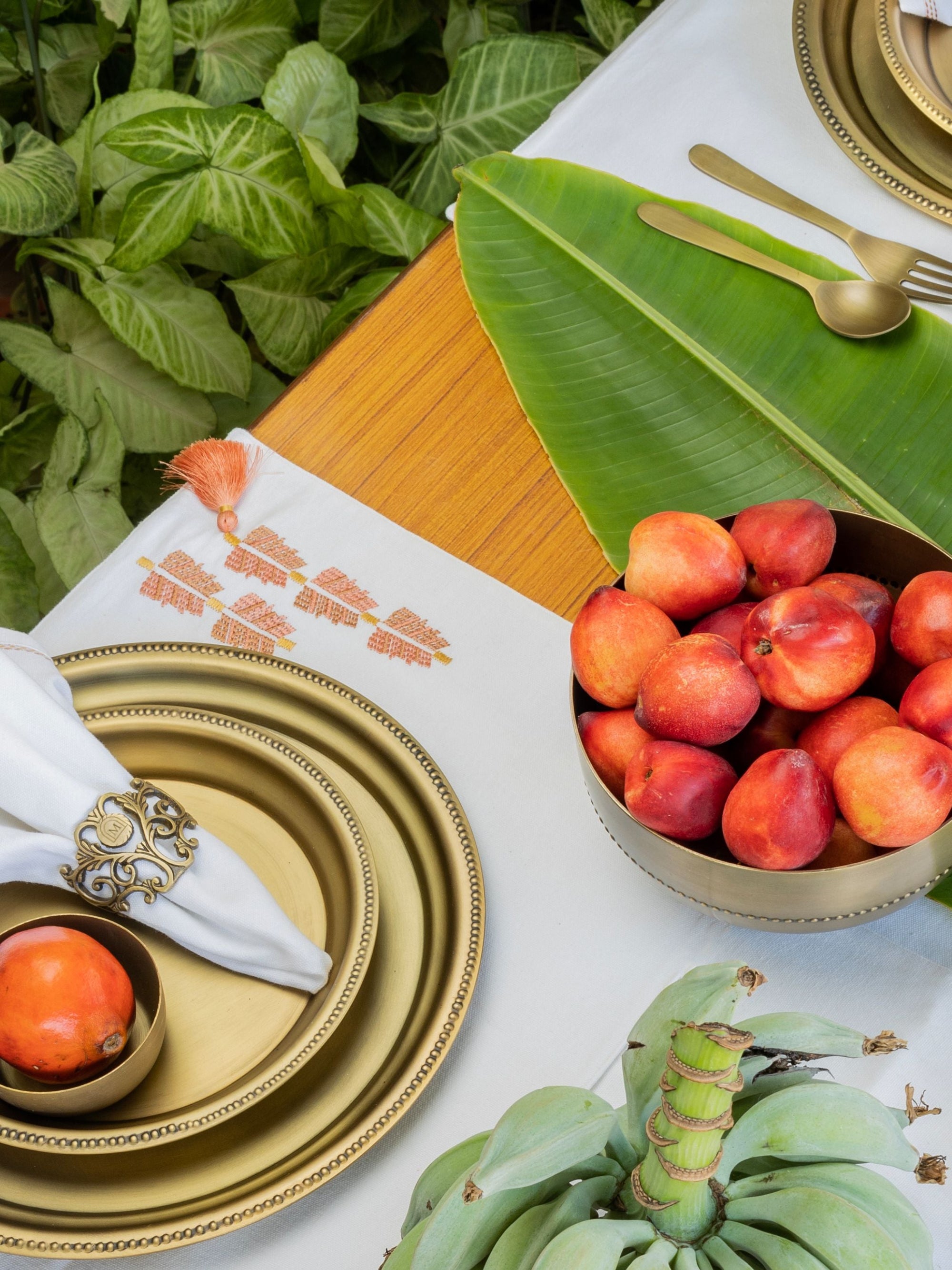 Kanak Da Sitta Ivory Placemat