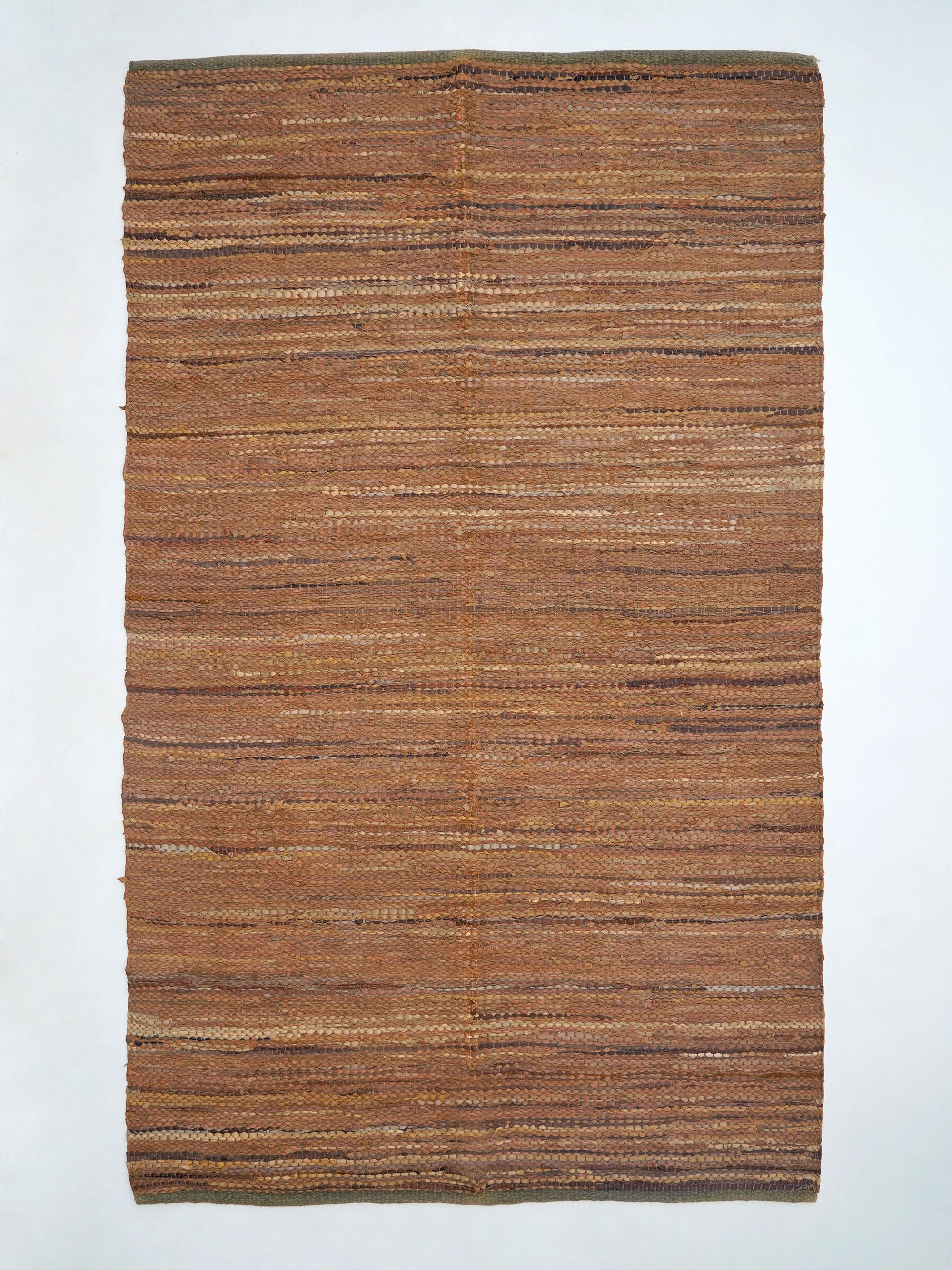 Leather Crafted Rug