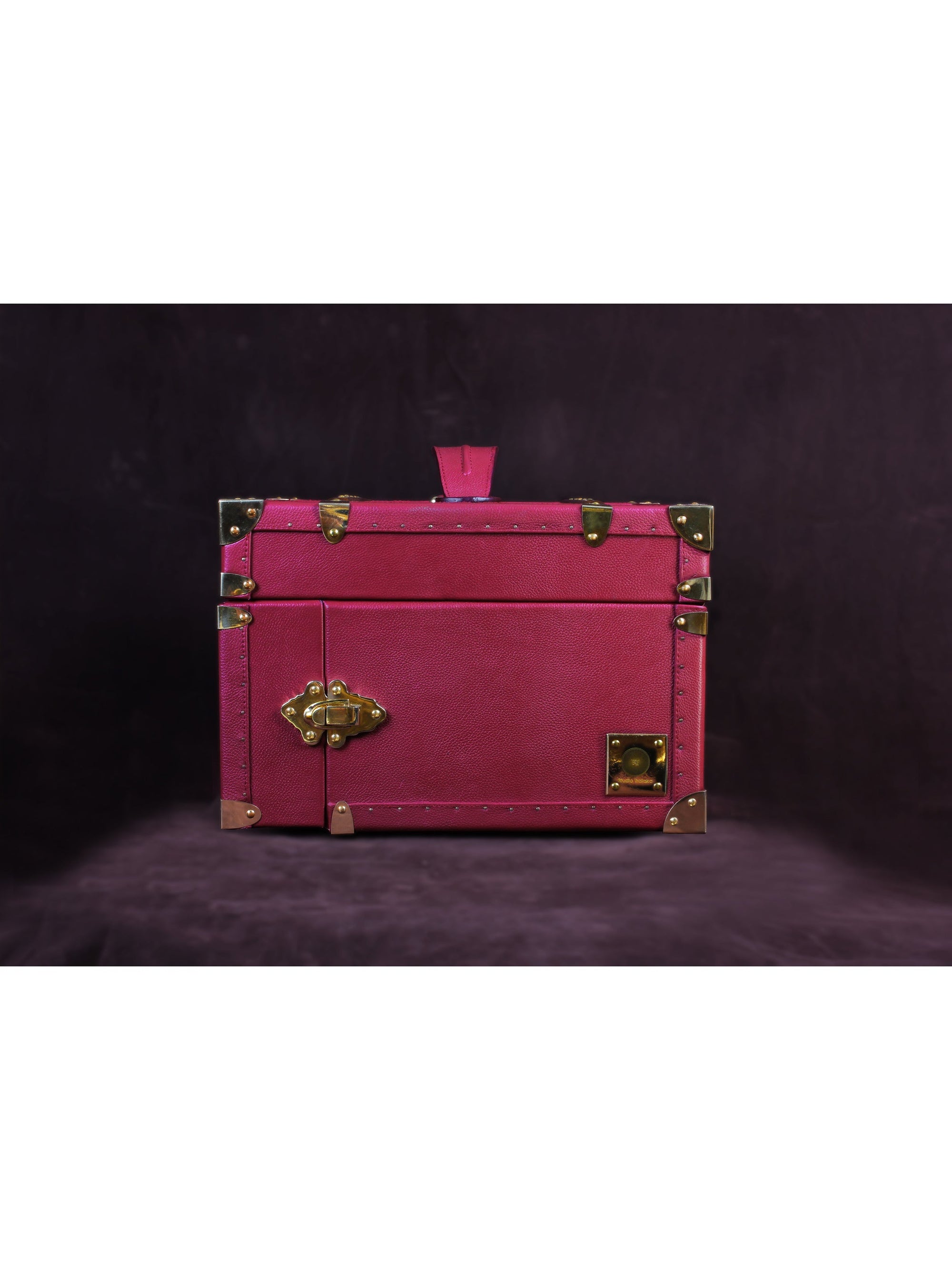 Maroon Glory Jewellery Trunk