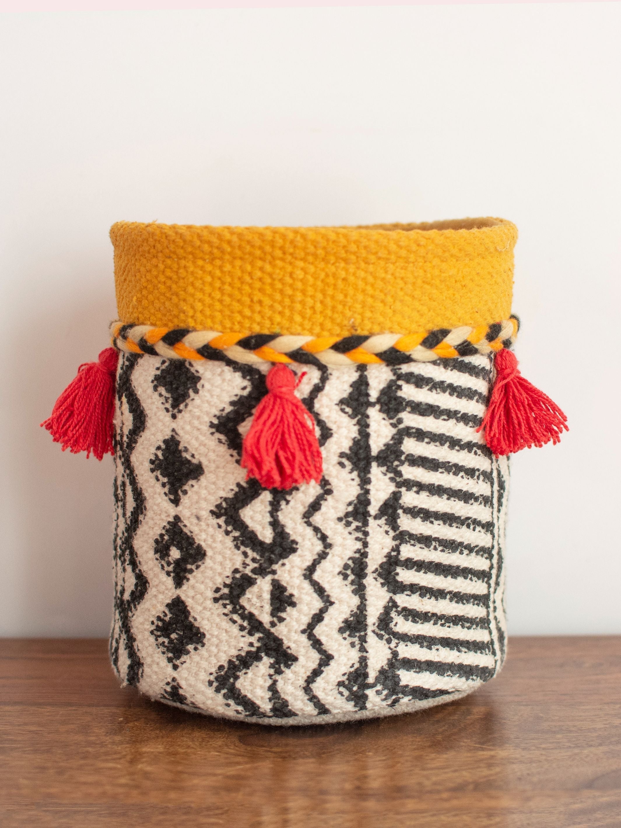 Masaba Handblock Printed Basket