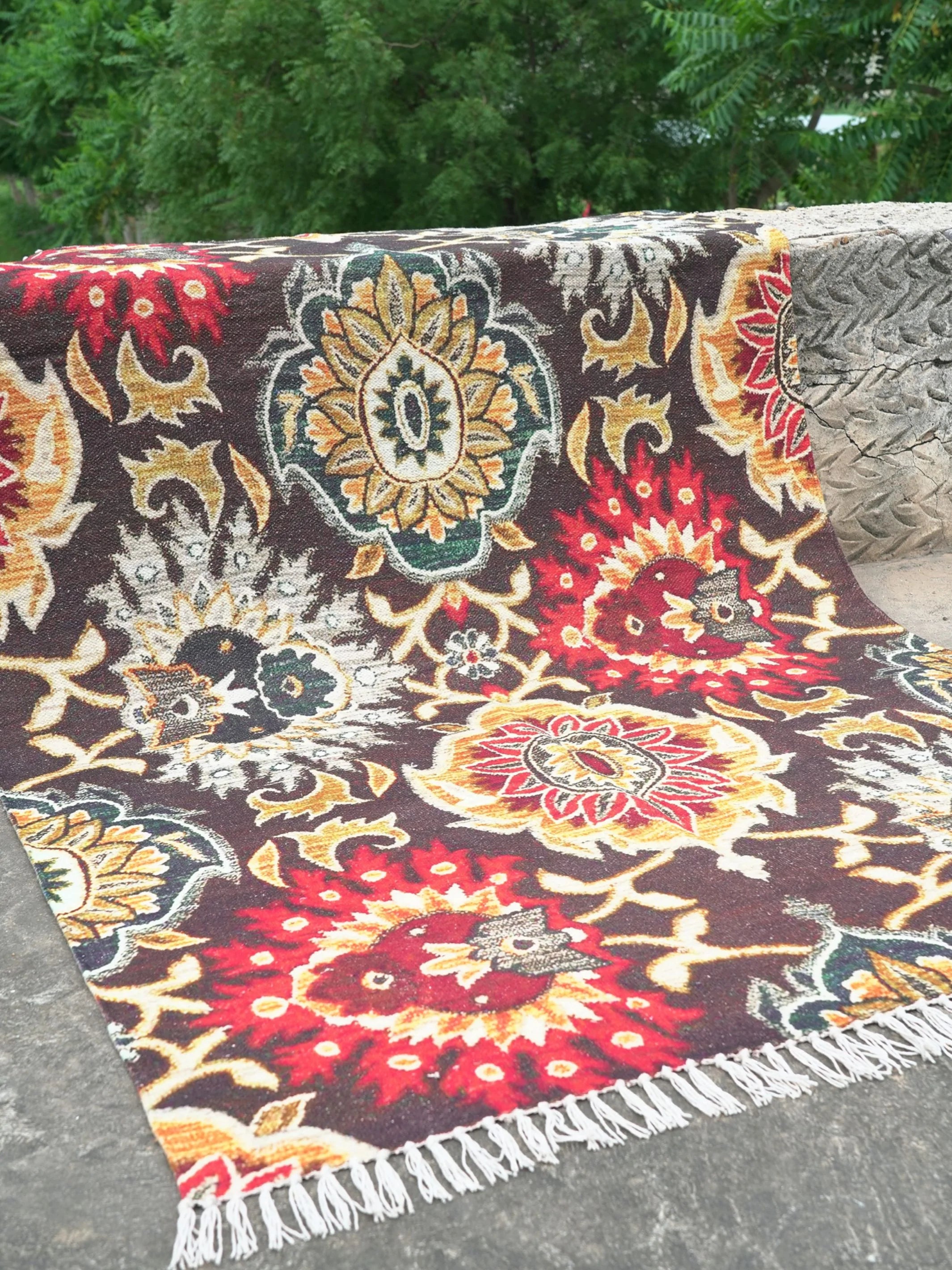 Maua Printed Cotton Rug