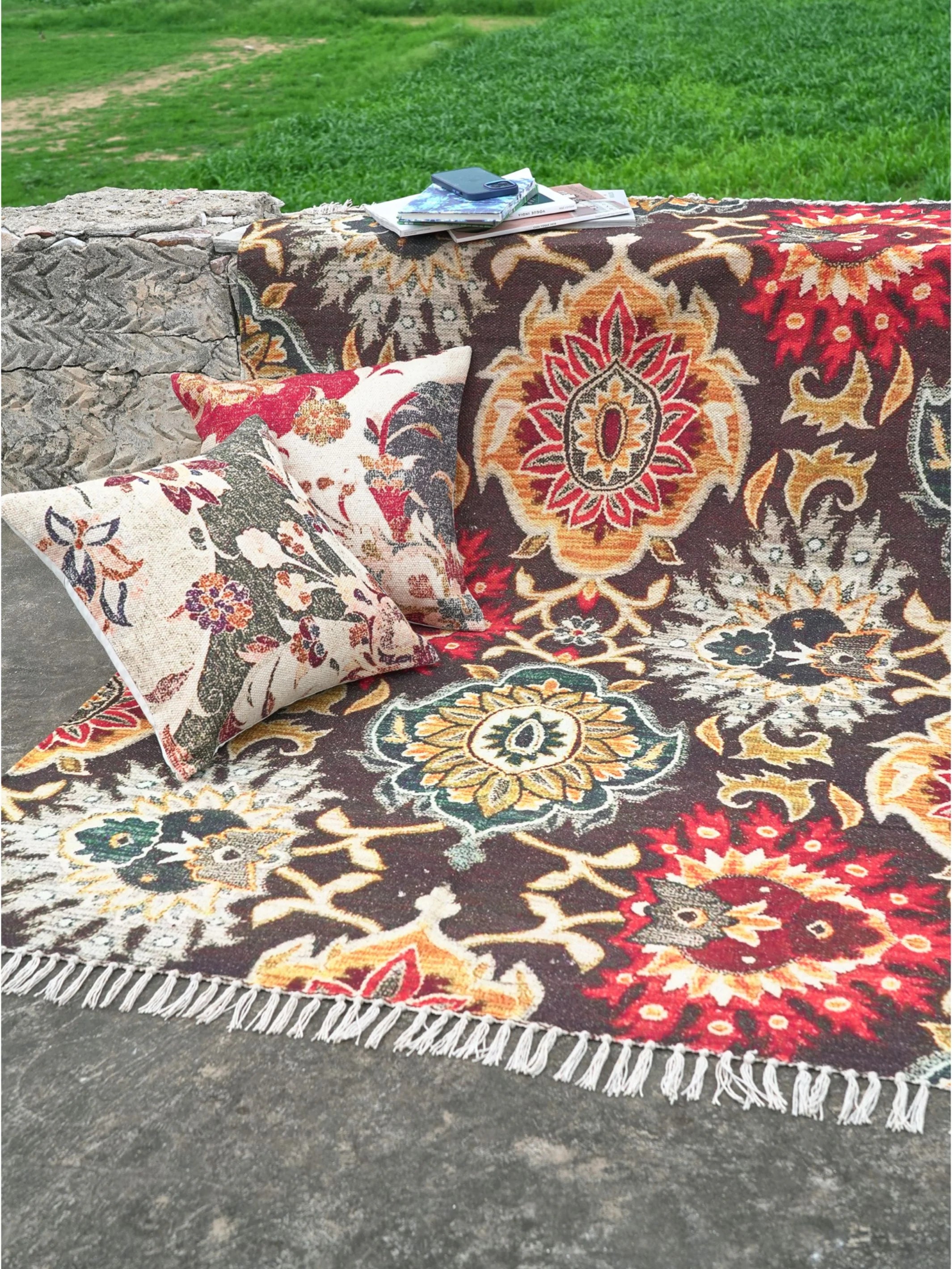 Maua Printed Cotton Rug