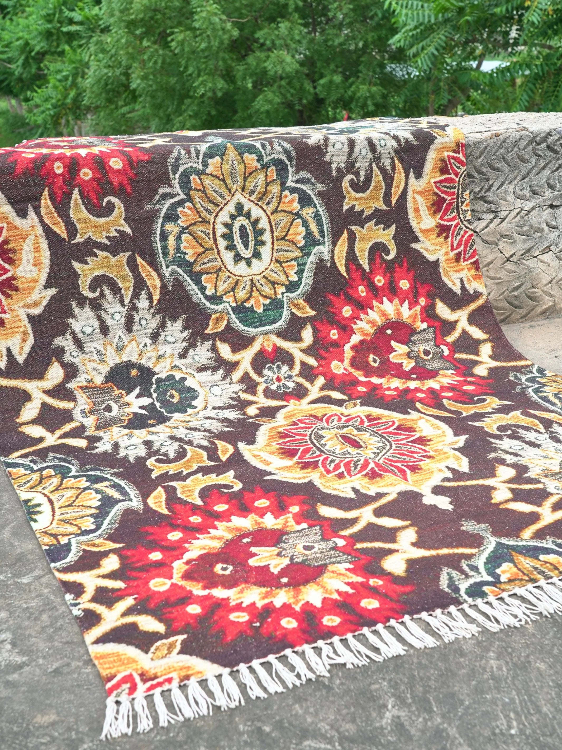 Maua Printed Cotton Rug
