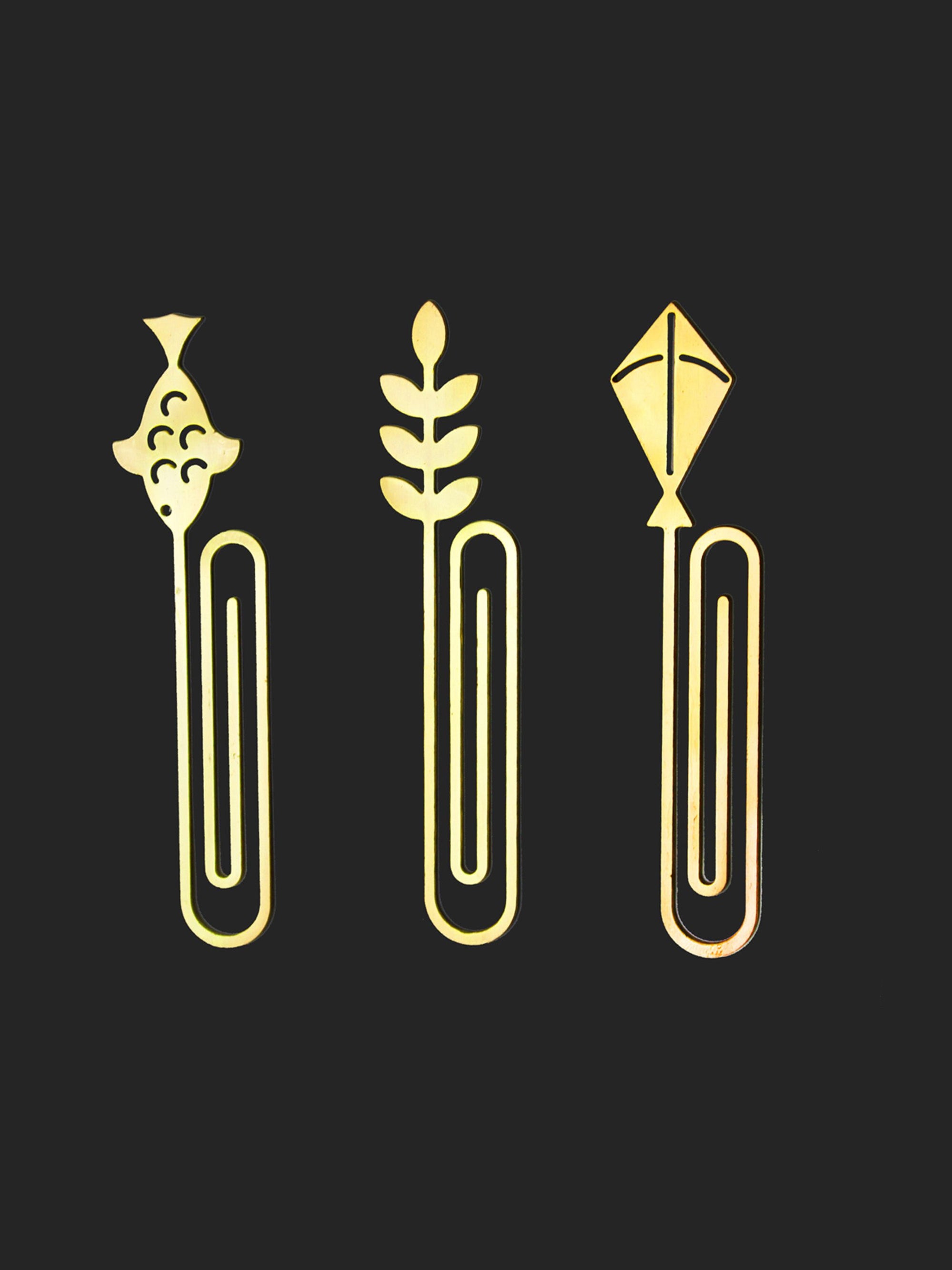 Metallic Bookmarks Set of 3