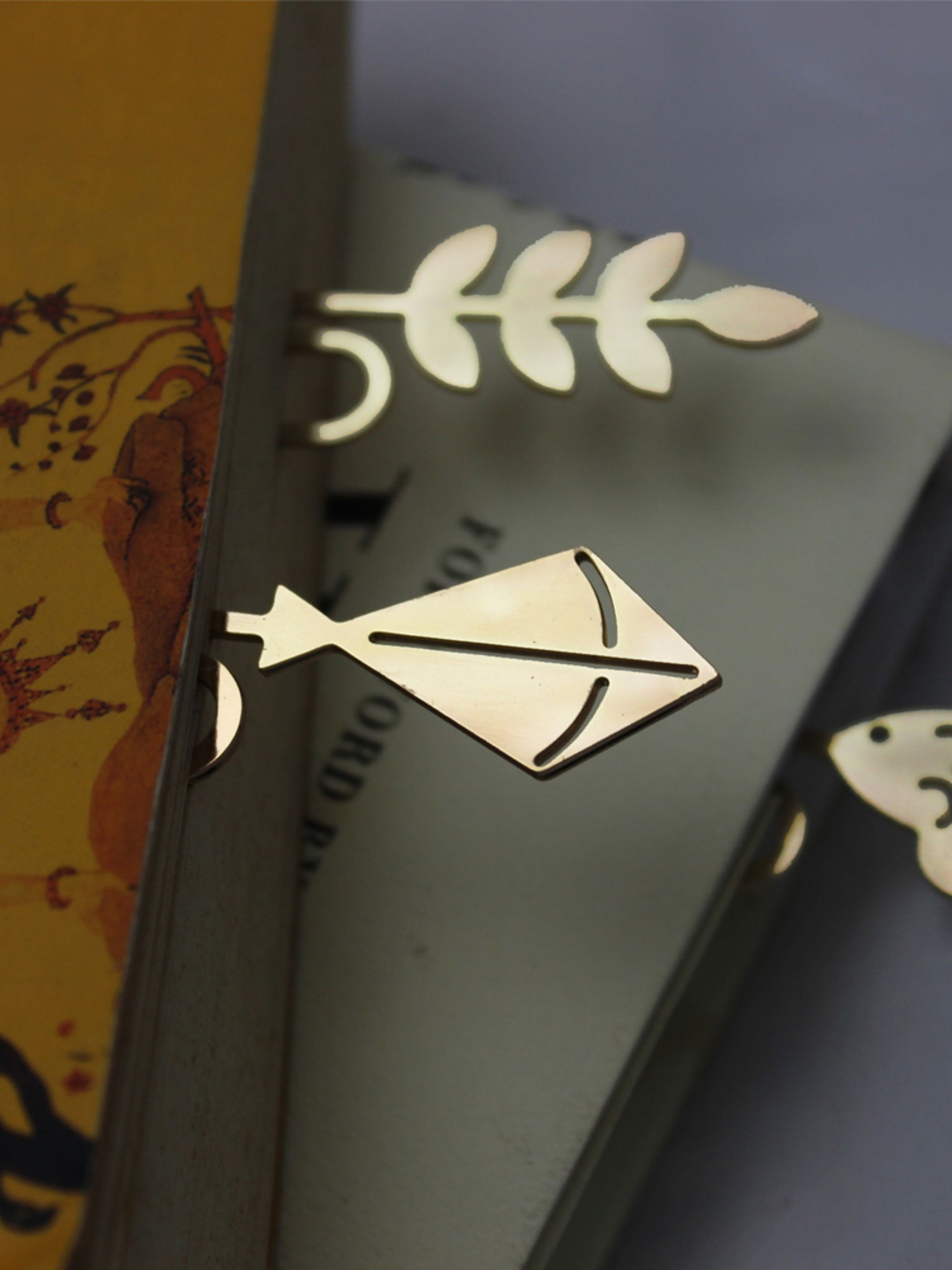 Metallic Bookmarks Set of 3