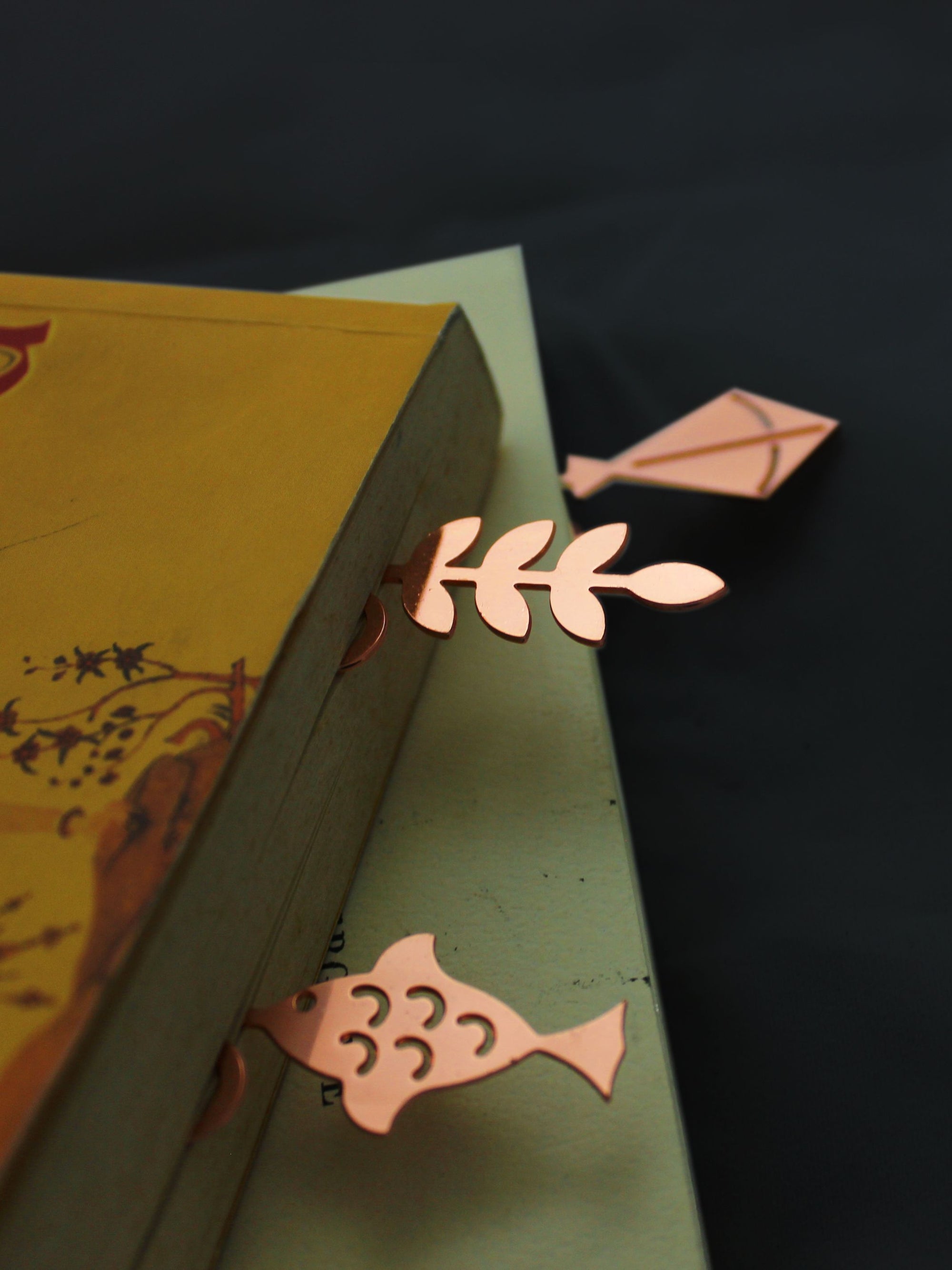 Metallic Bookmarks Set of 3