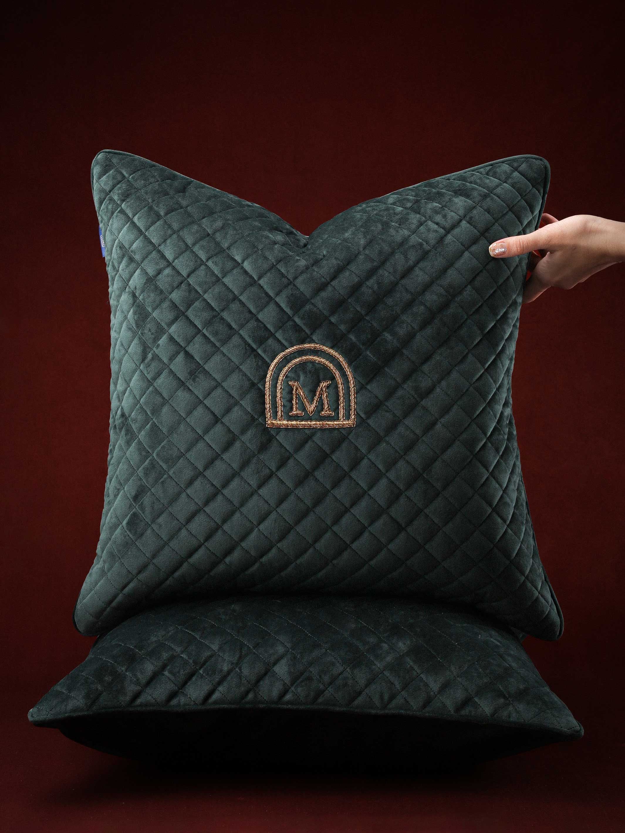 Mirooh Forest Green Cushion