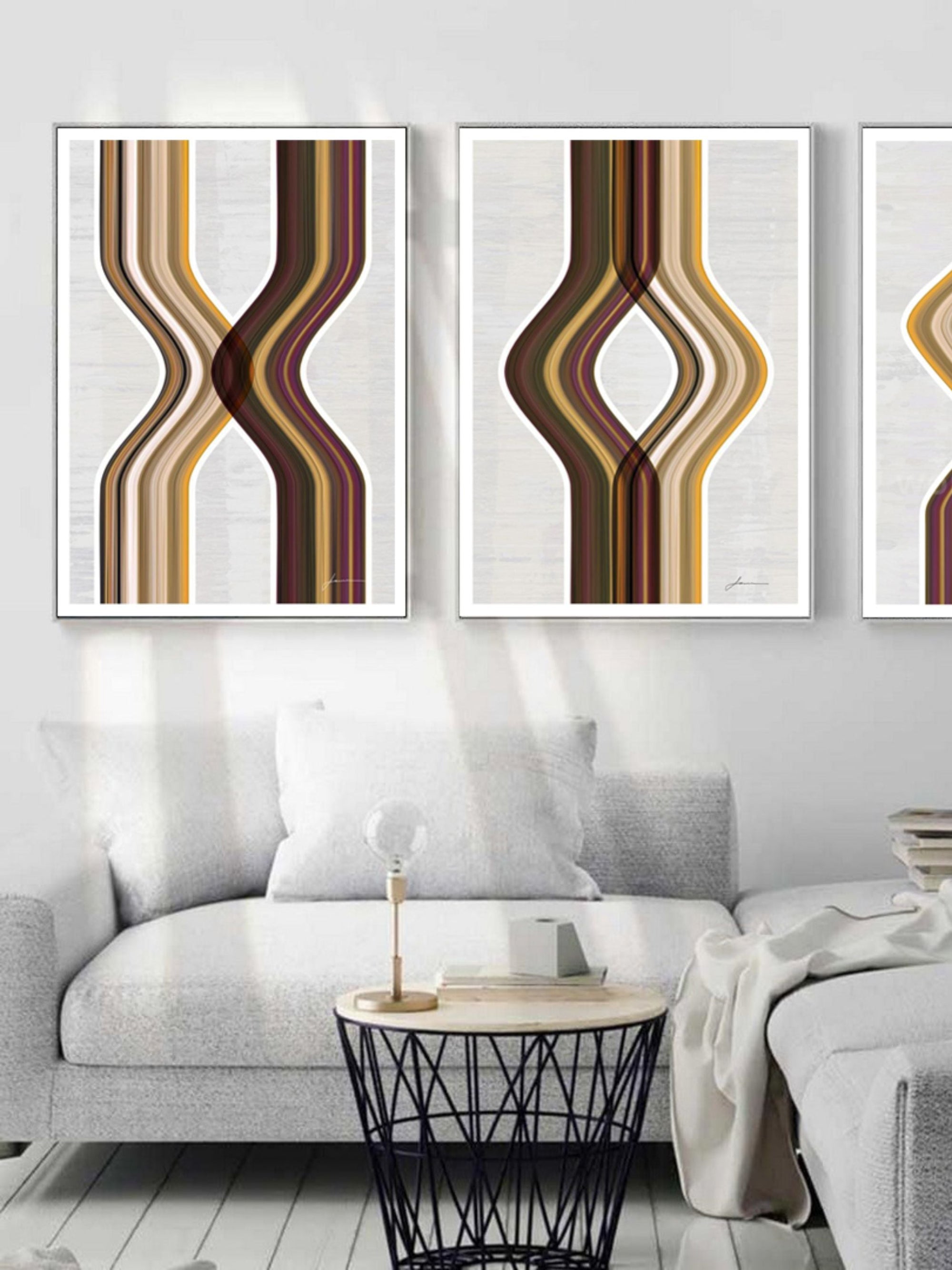 Wall Prints - Modern Dance II