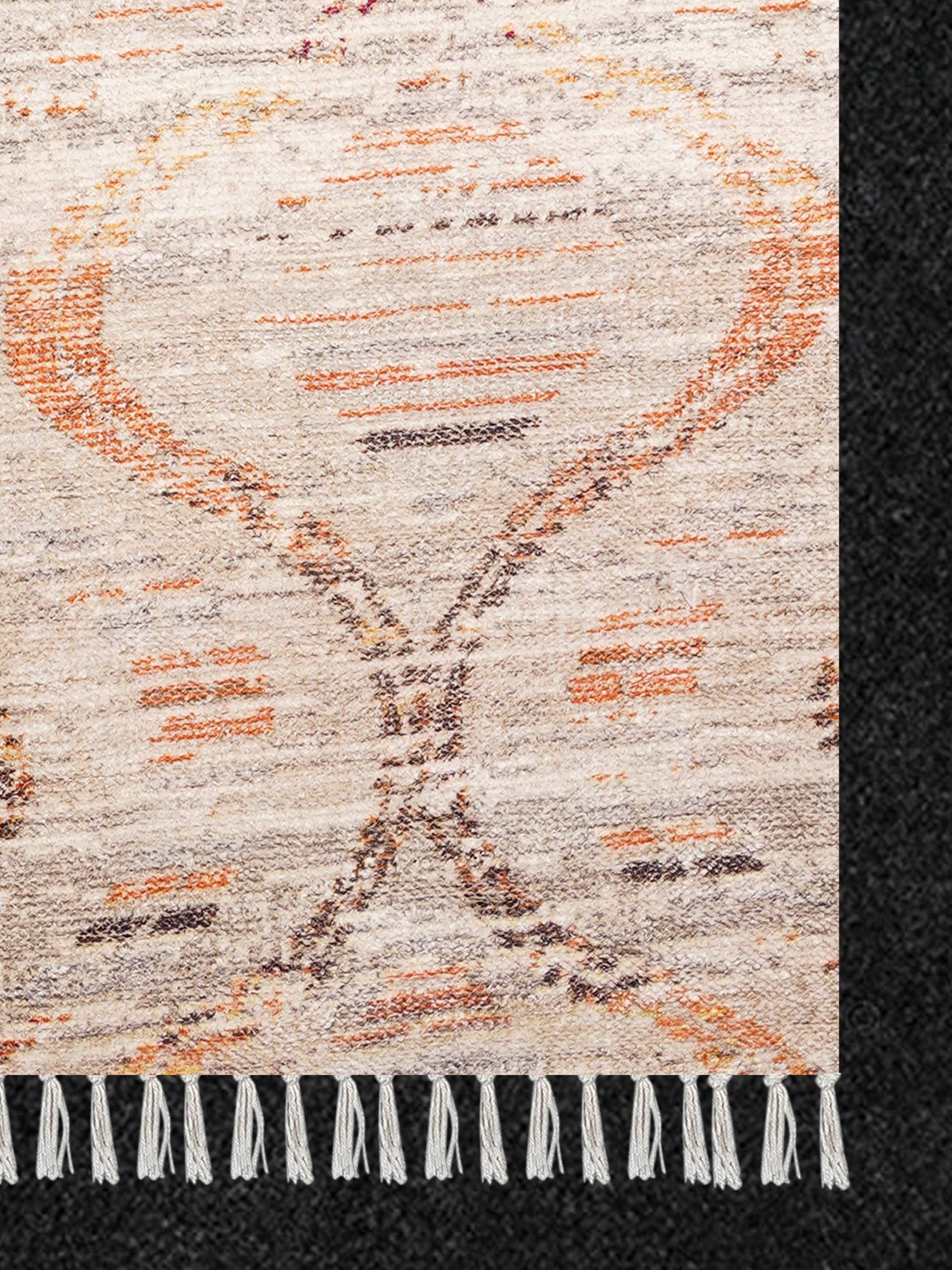 Moire Printed Rug