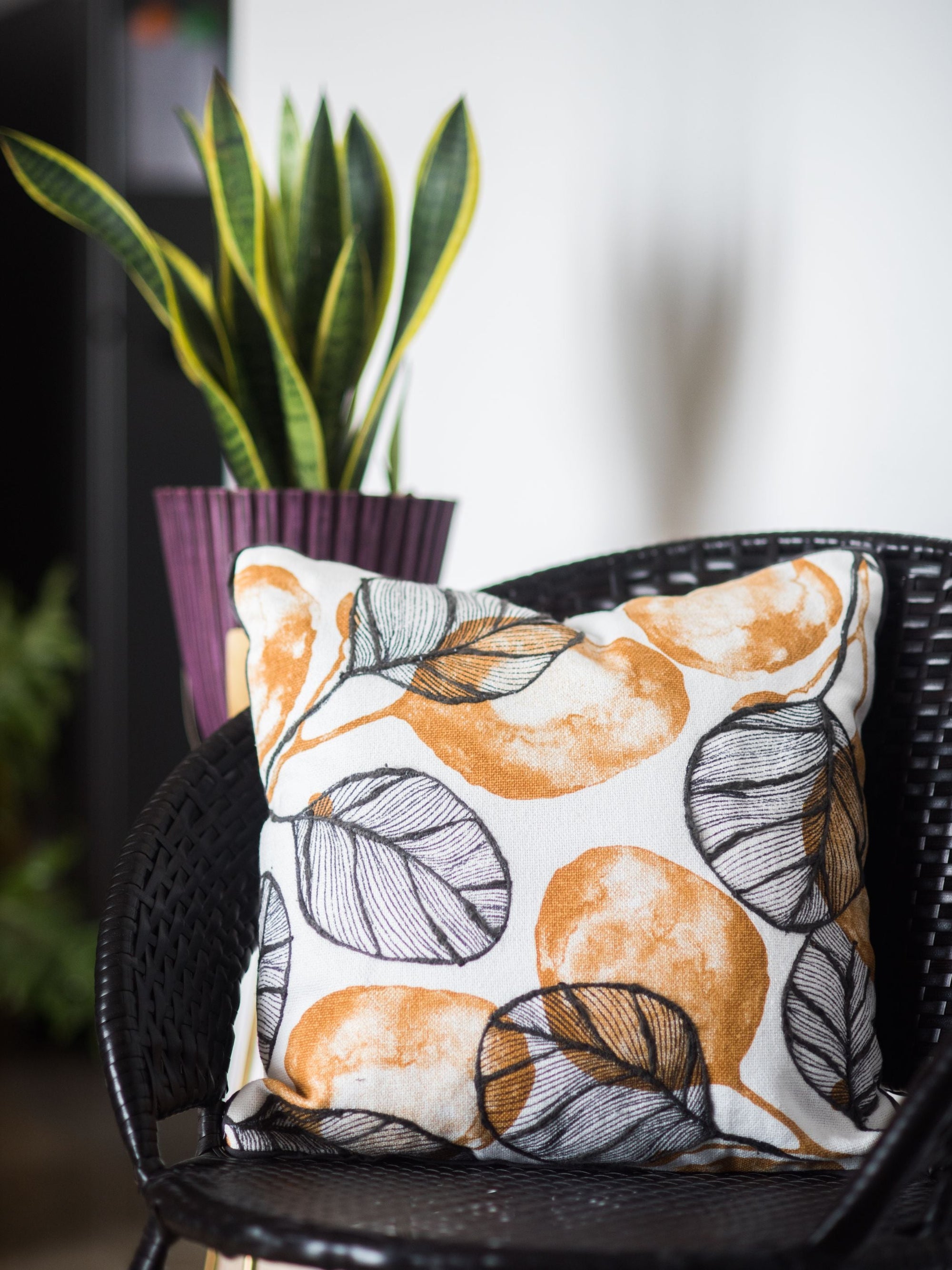 Cushion Cover - Morocco Leaf