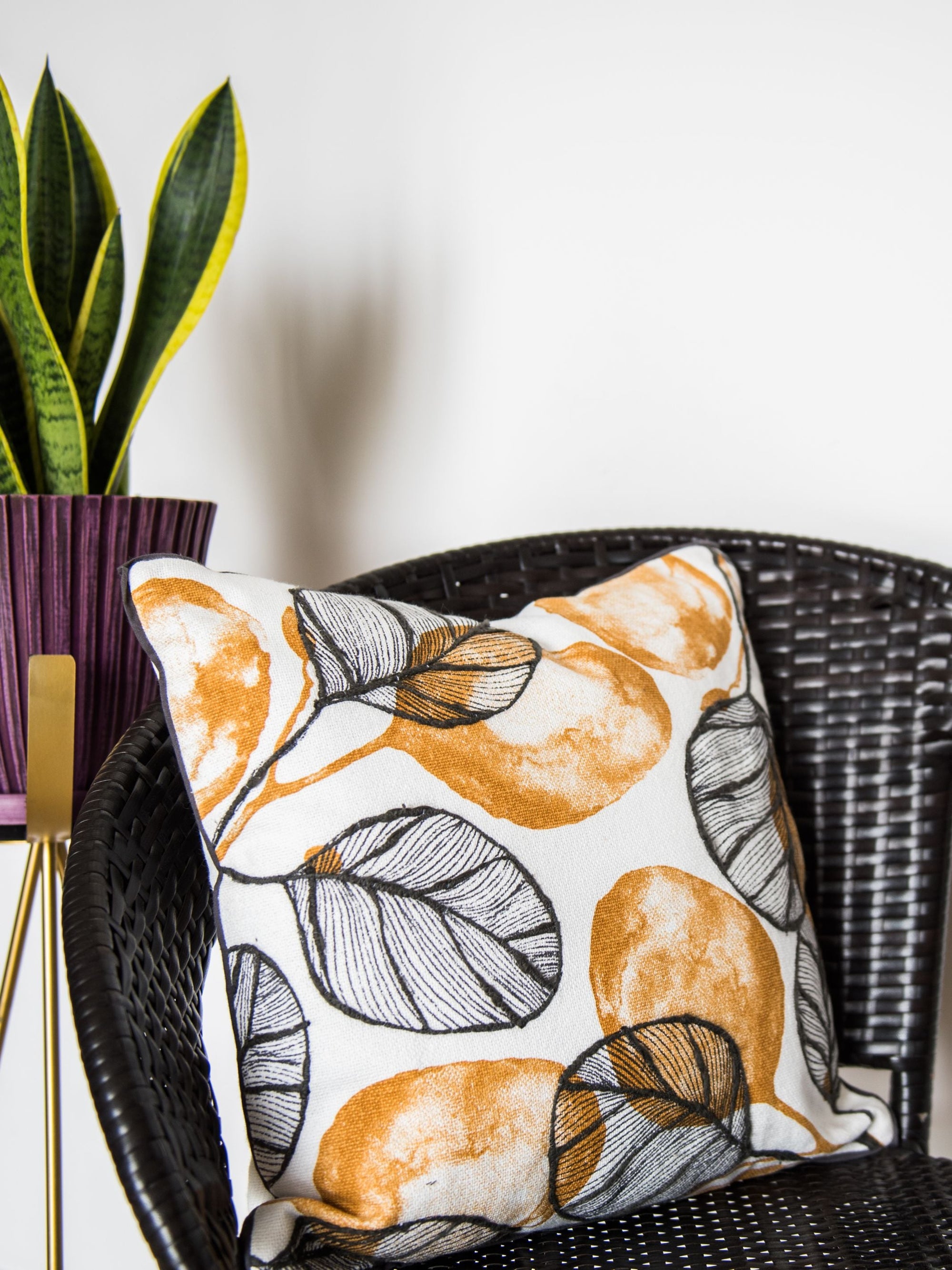 Cushion Cover - Morocco Leaf