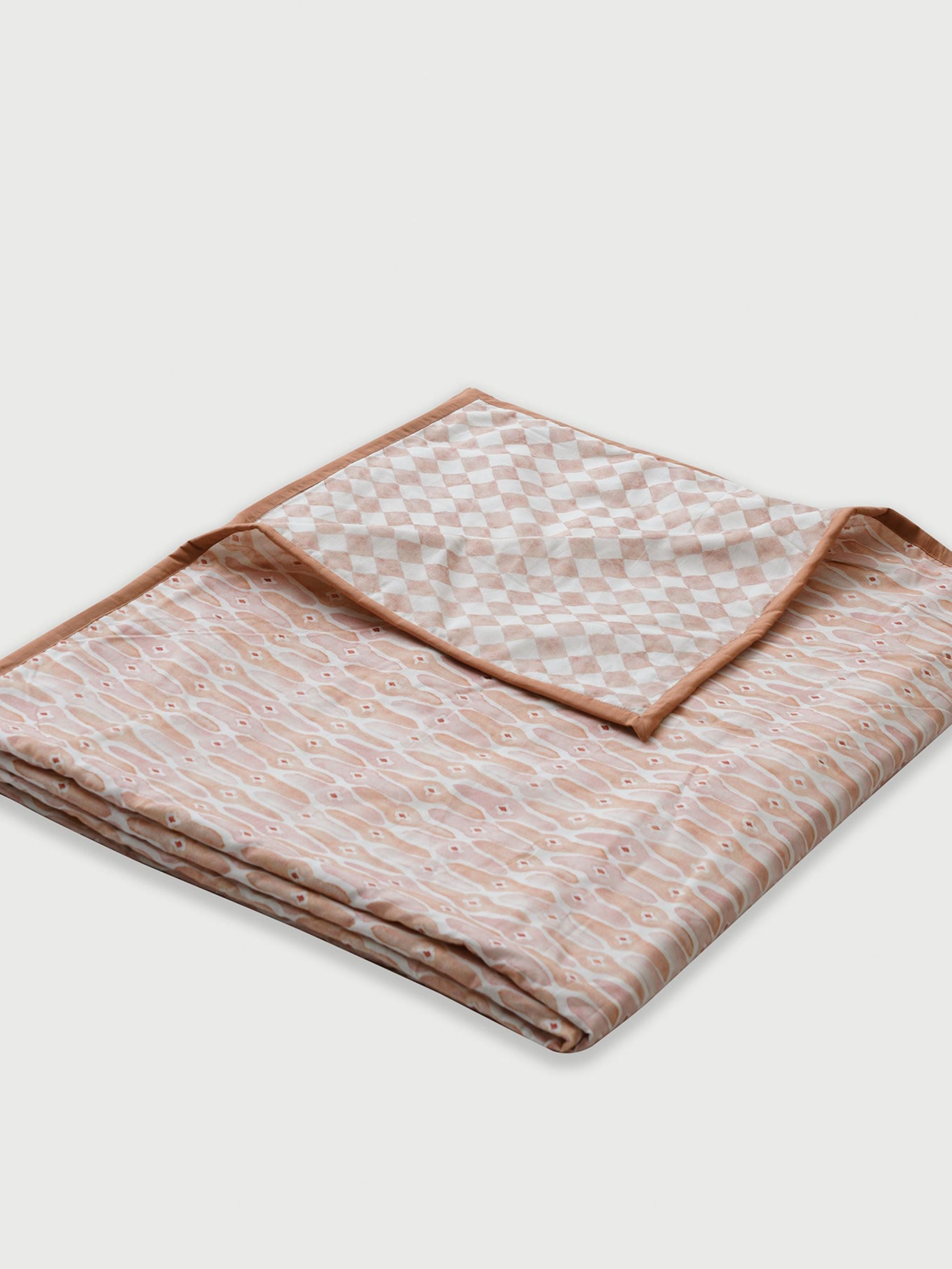 Dohar - Checker Mosaic Blush