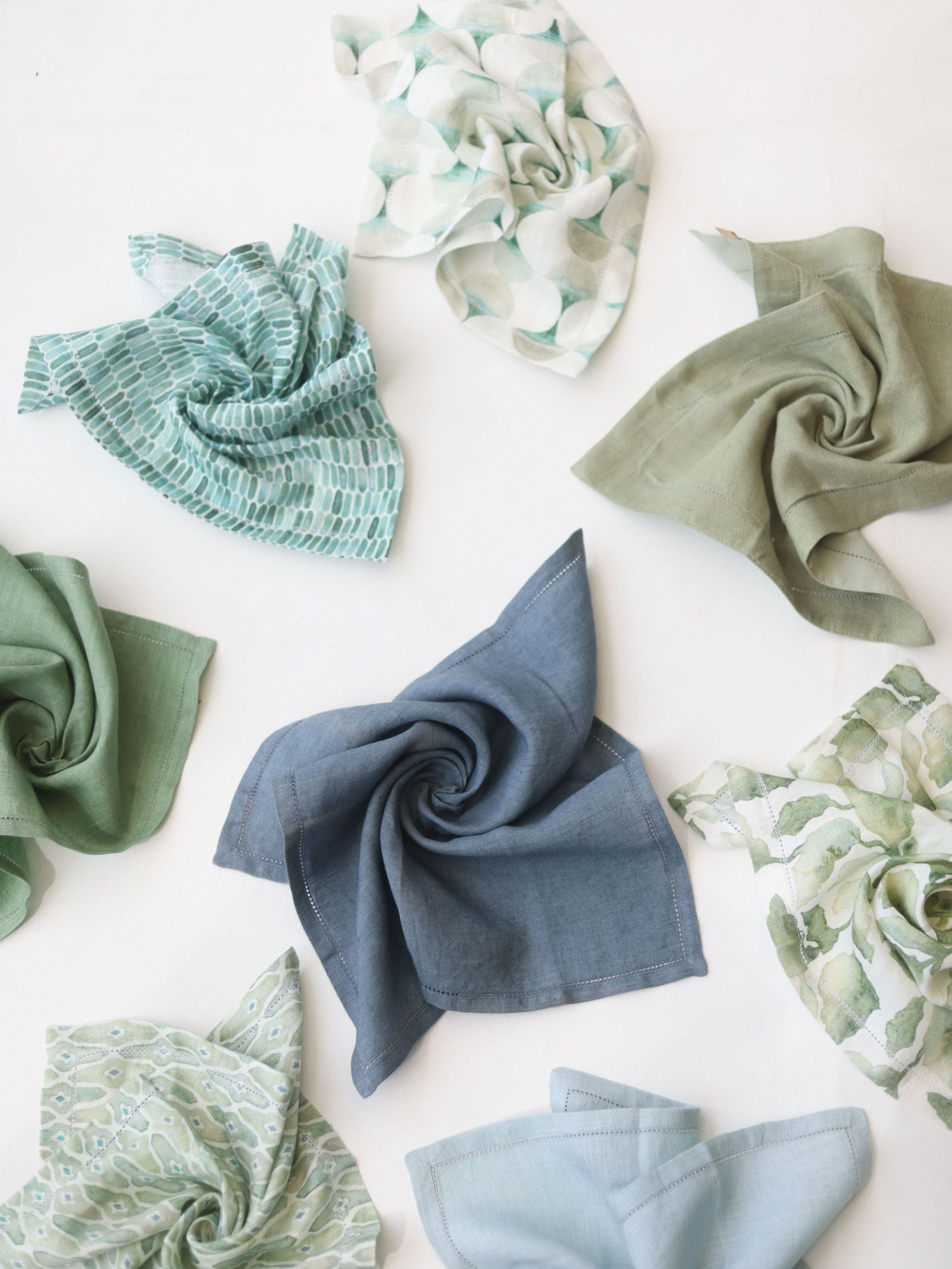 Table Napkin - Cascade Green