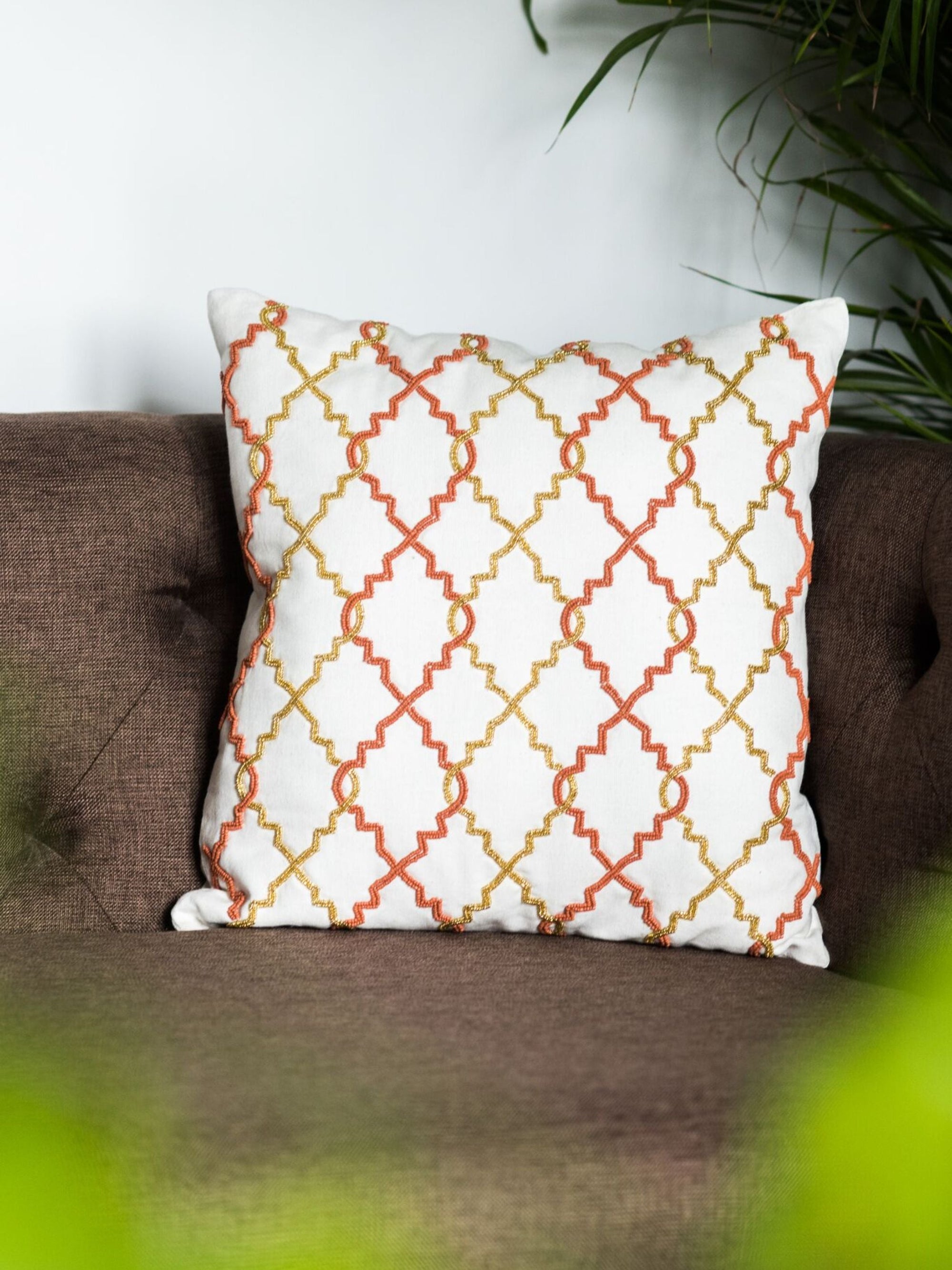 Cushion Cover - Navroz Beads