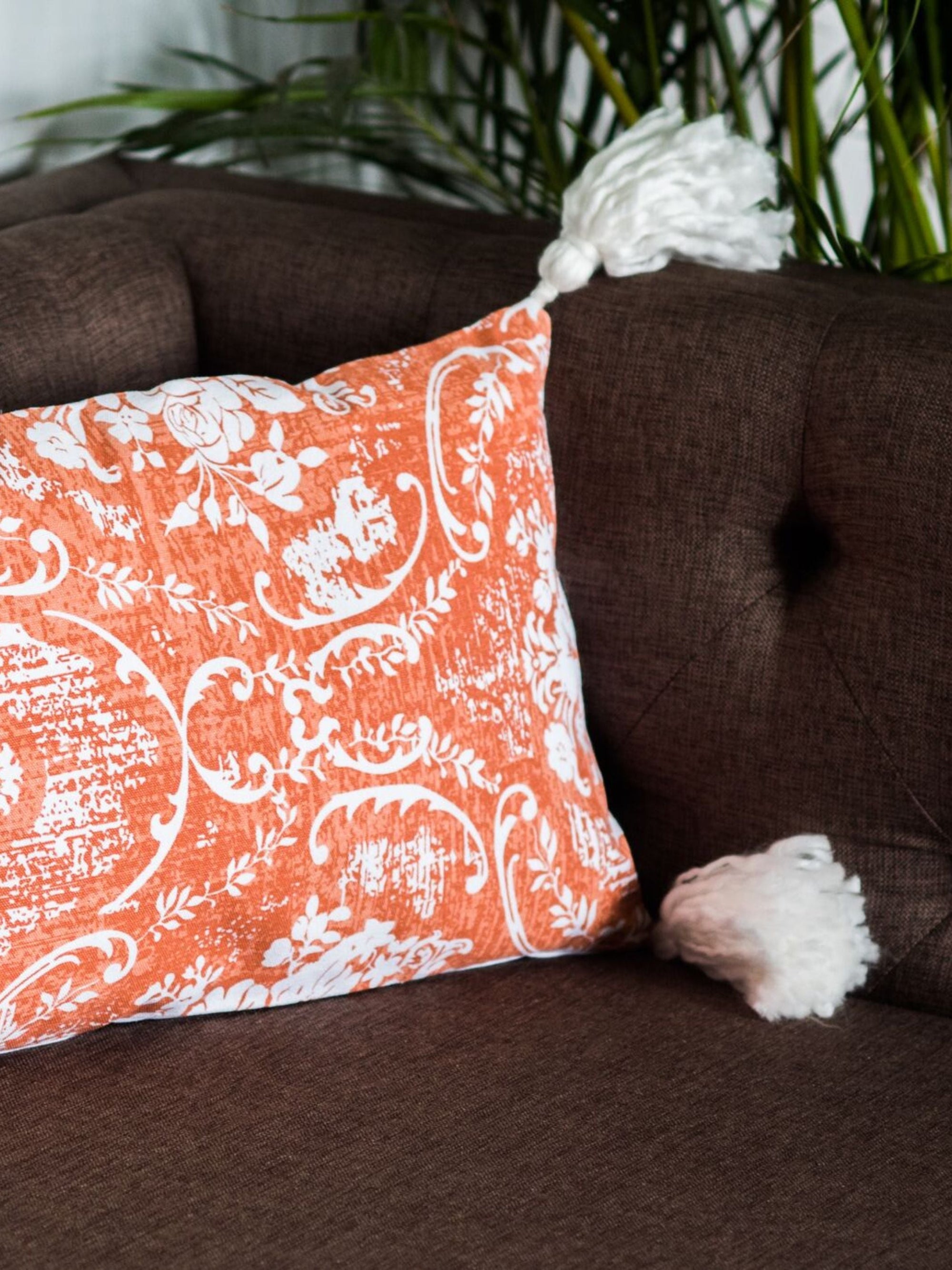 Cushion Cover - Navroz Coral
