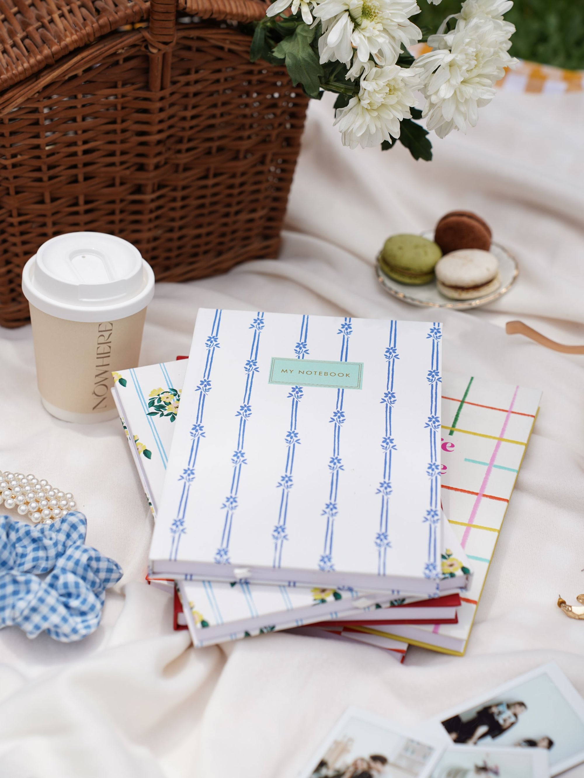 Ocean Blooms A5 Notebook