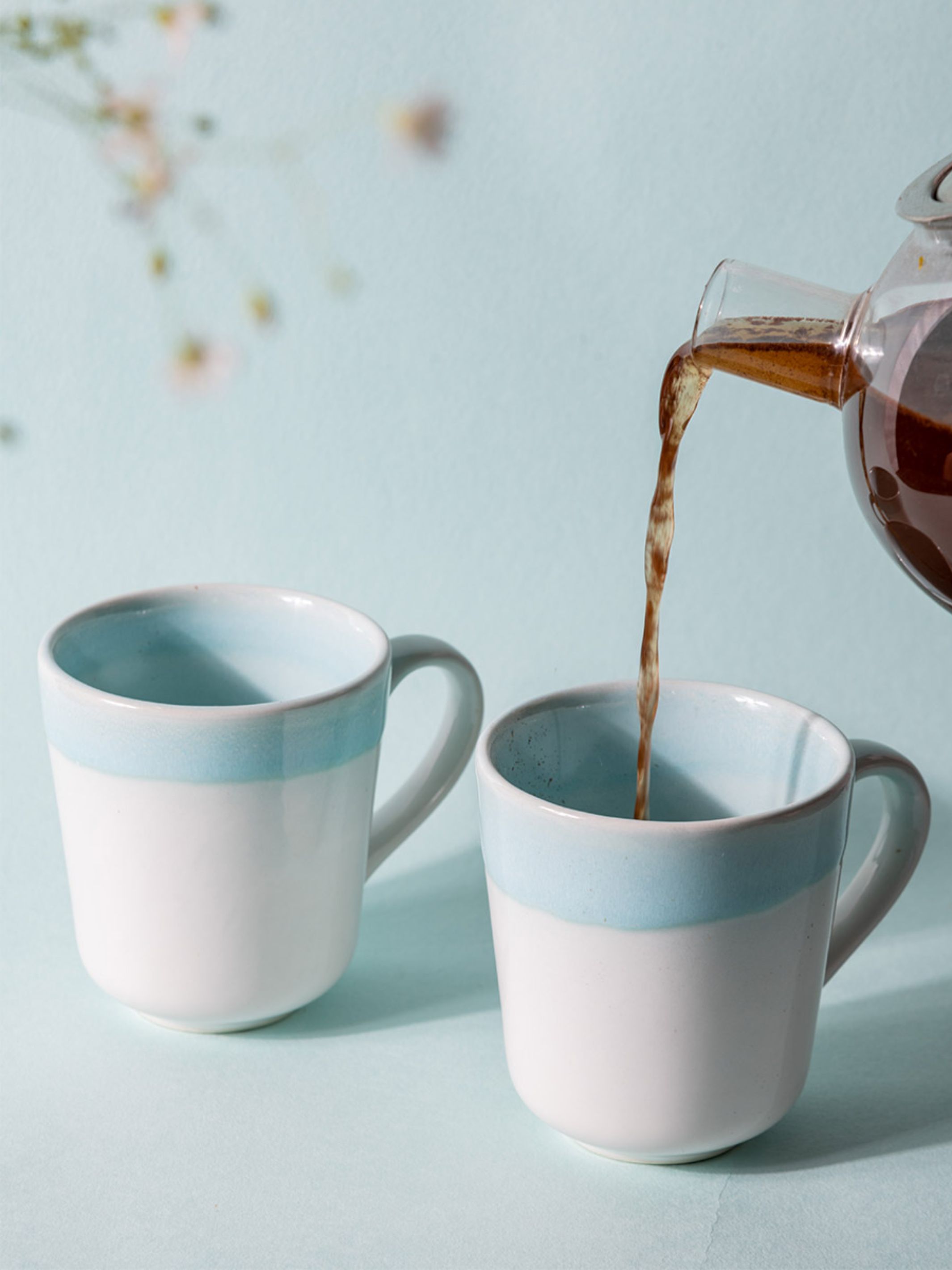 Ceramic Mug Set of 2 - Ocean