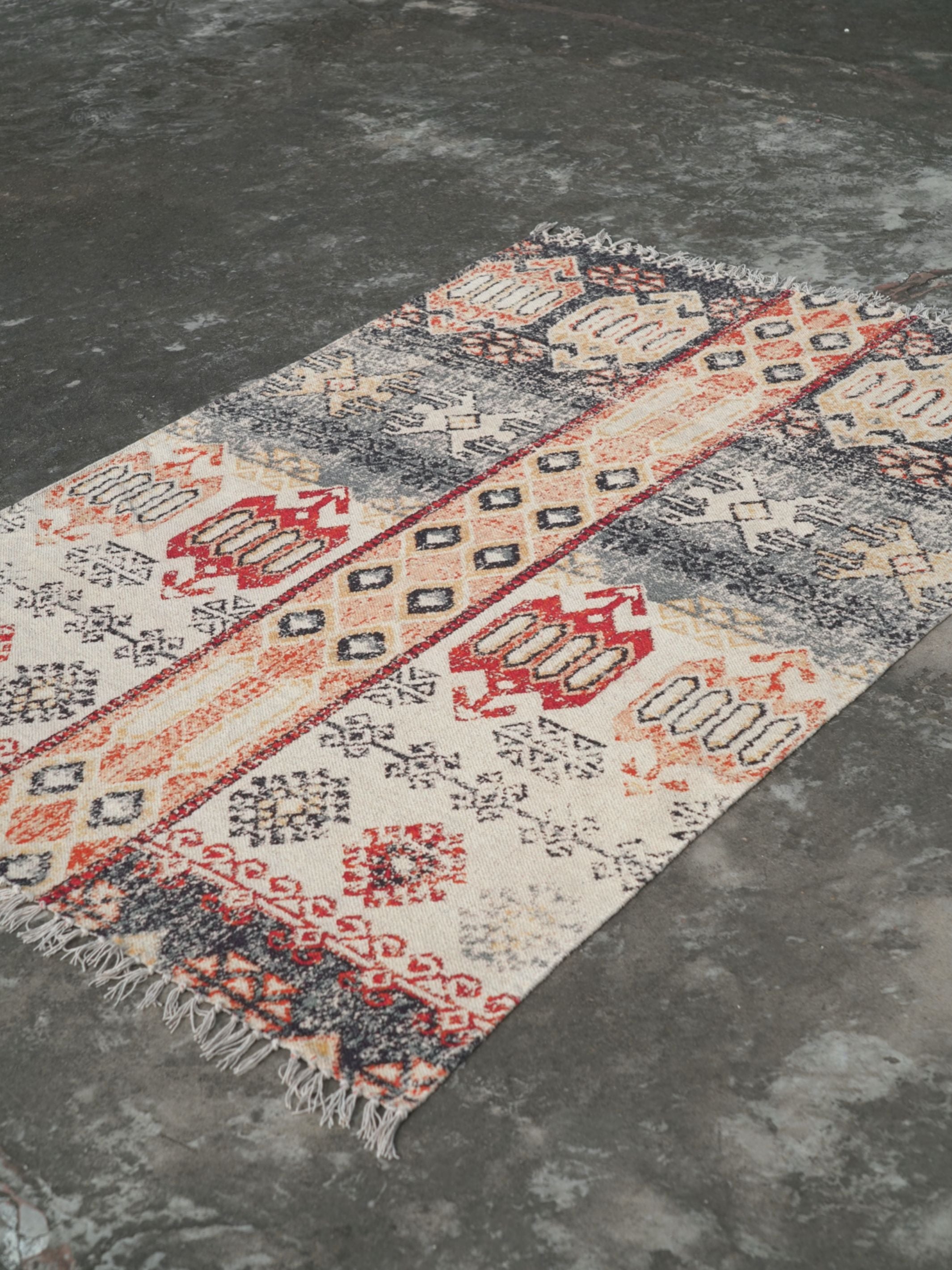 Printed Cotton Rug - Pauk