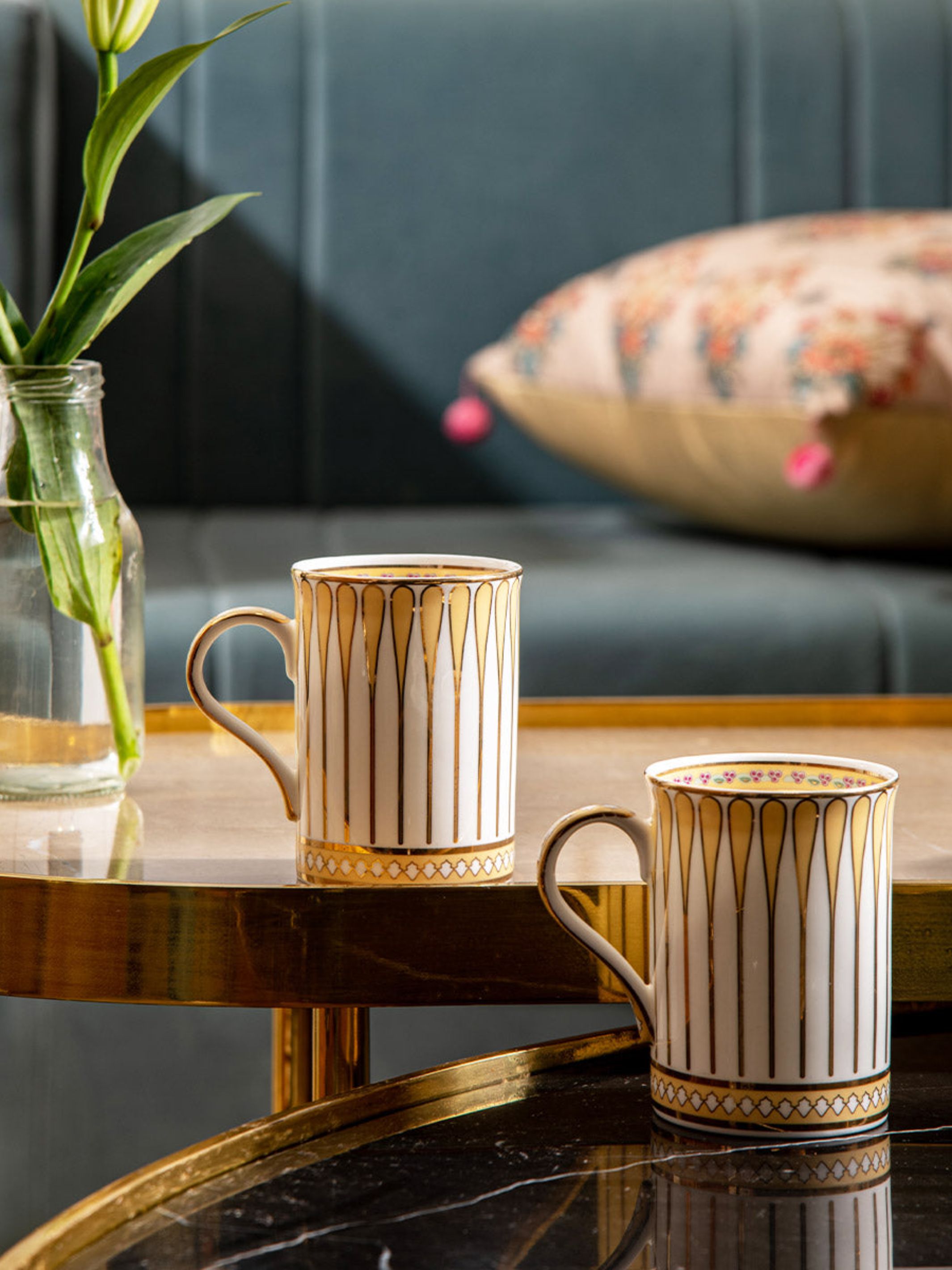 Phul Bari Mug - Set of 2