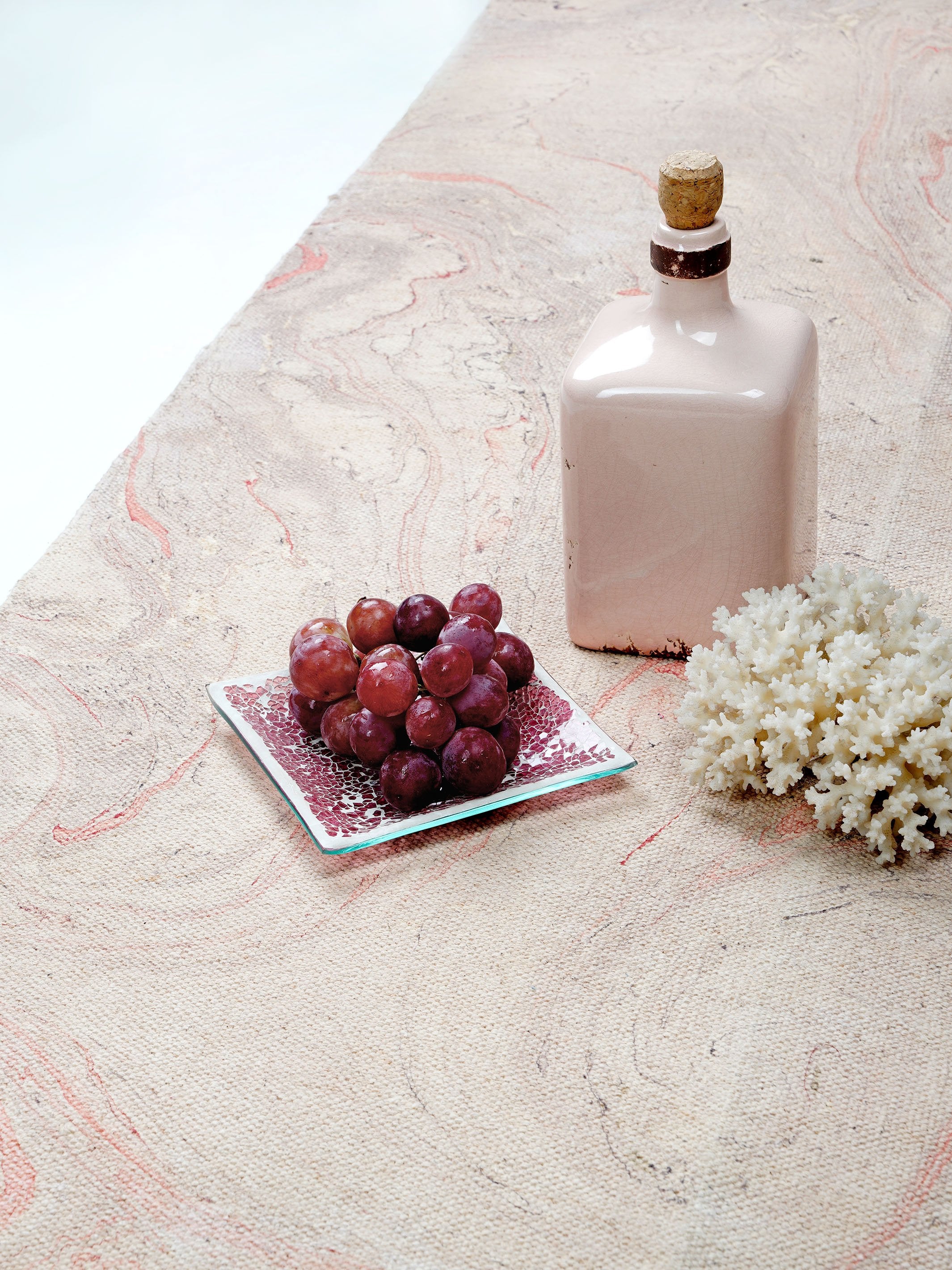 Pink Sand Marble Rug