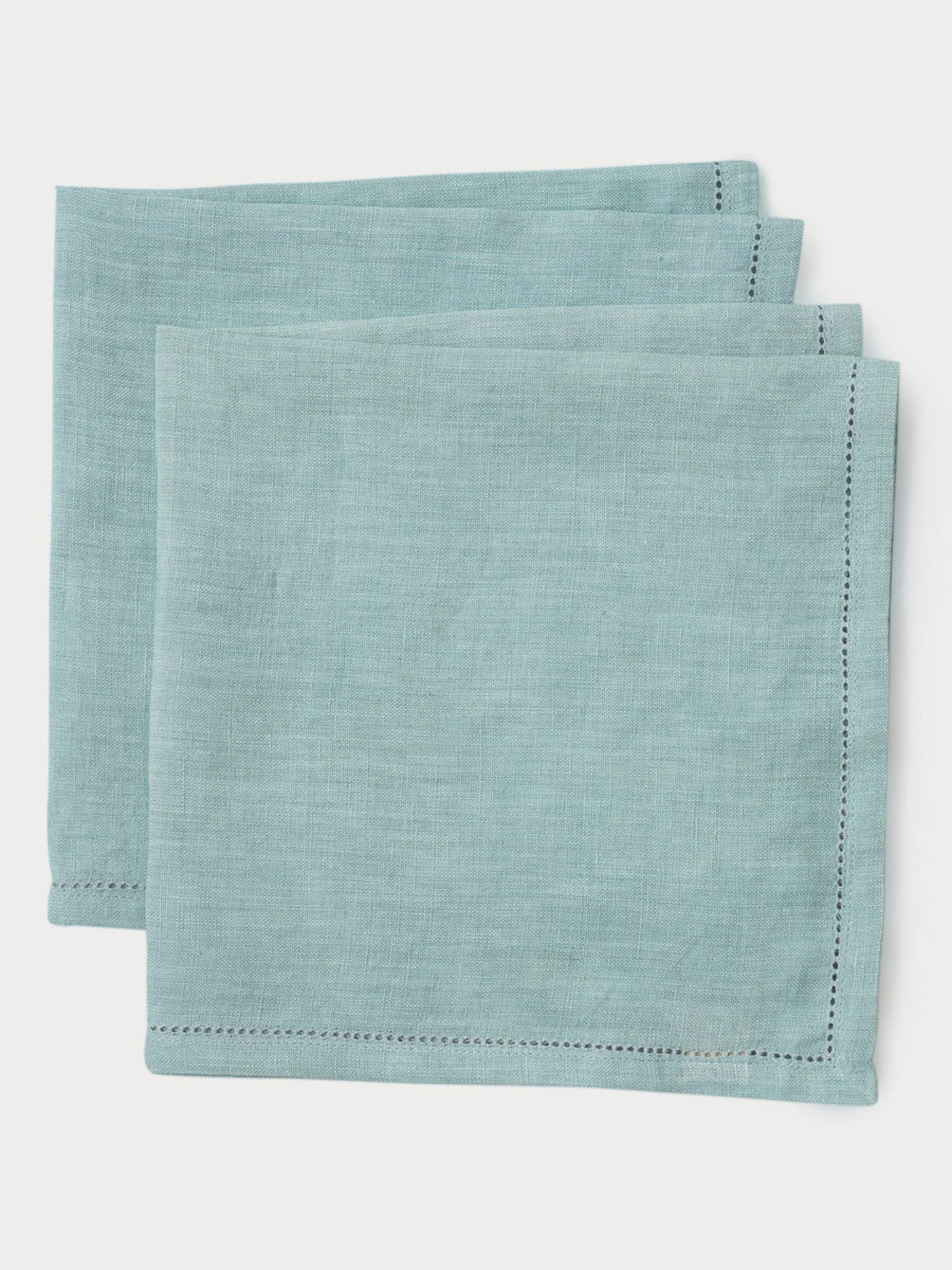 Linen Table Napkin - Powder Blue
