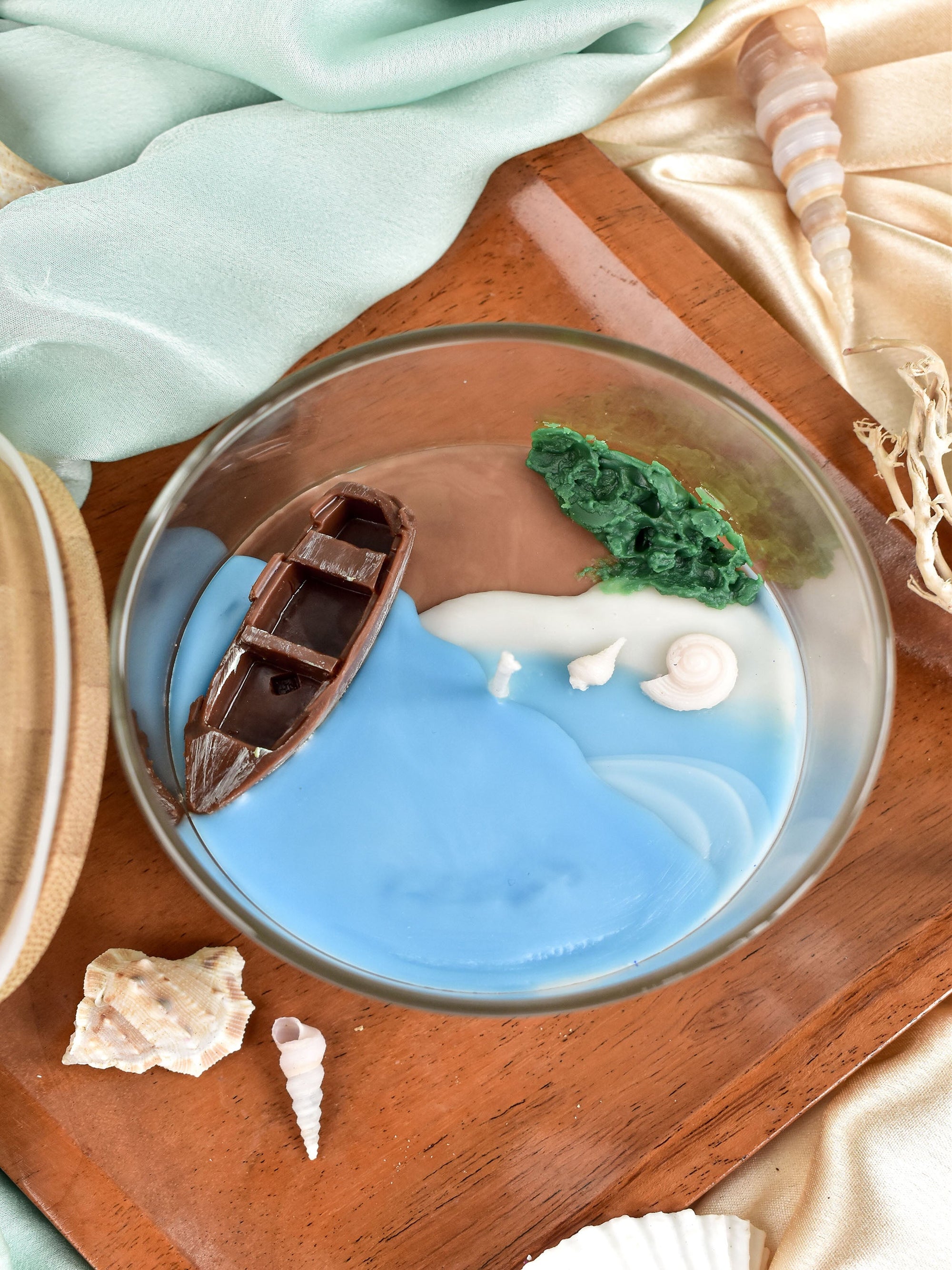 Soy Wax Candle With Boat