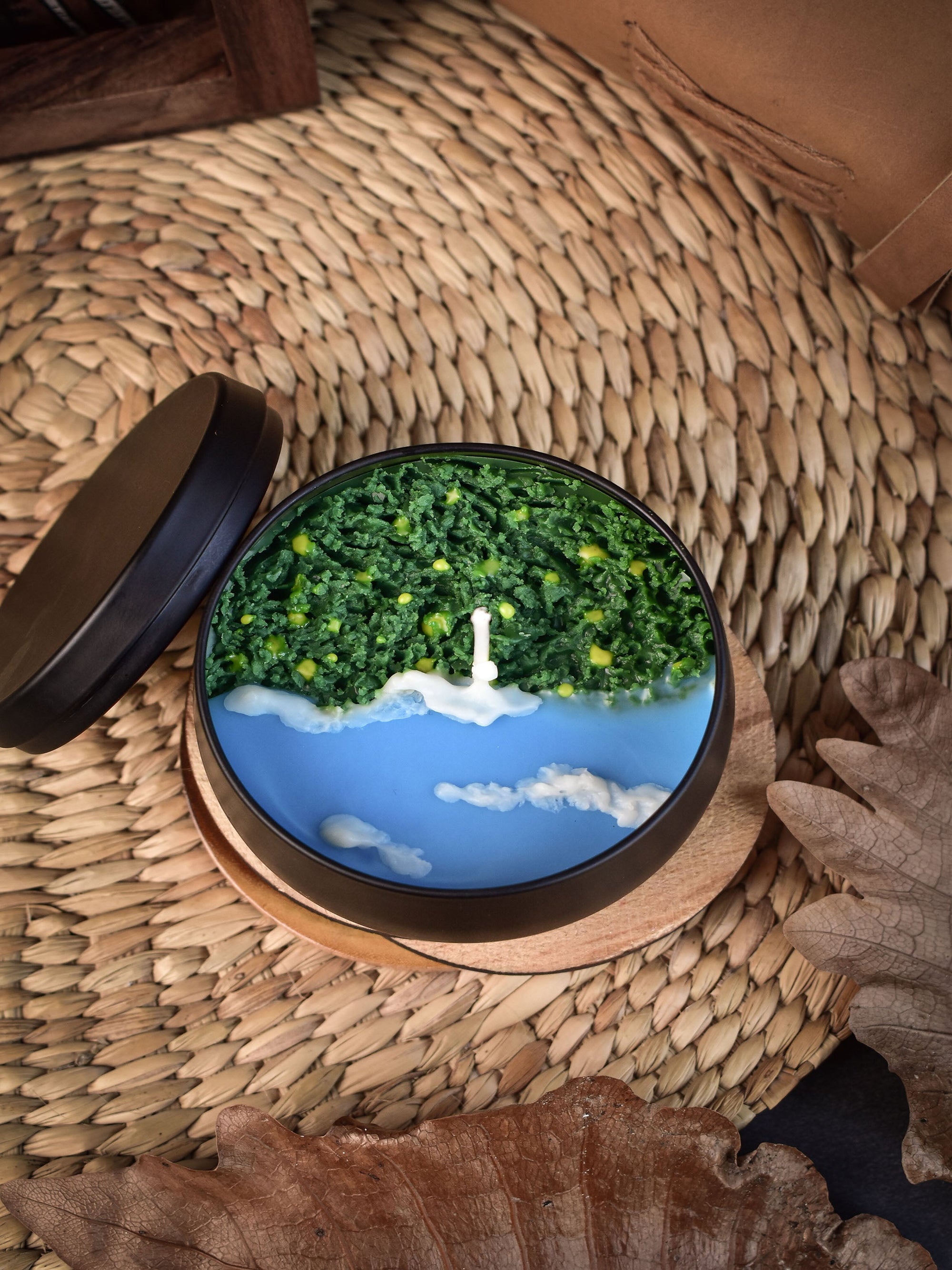 Sea & Green Landscape Candle