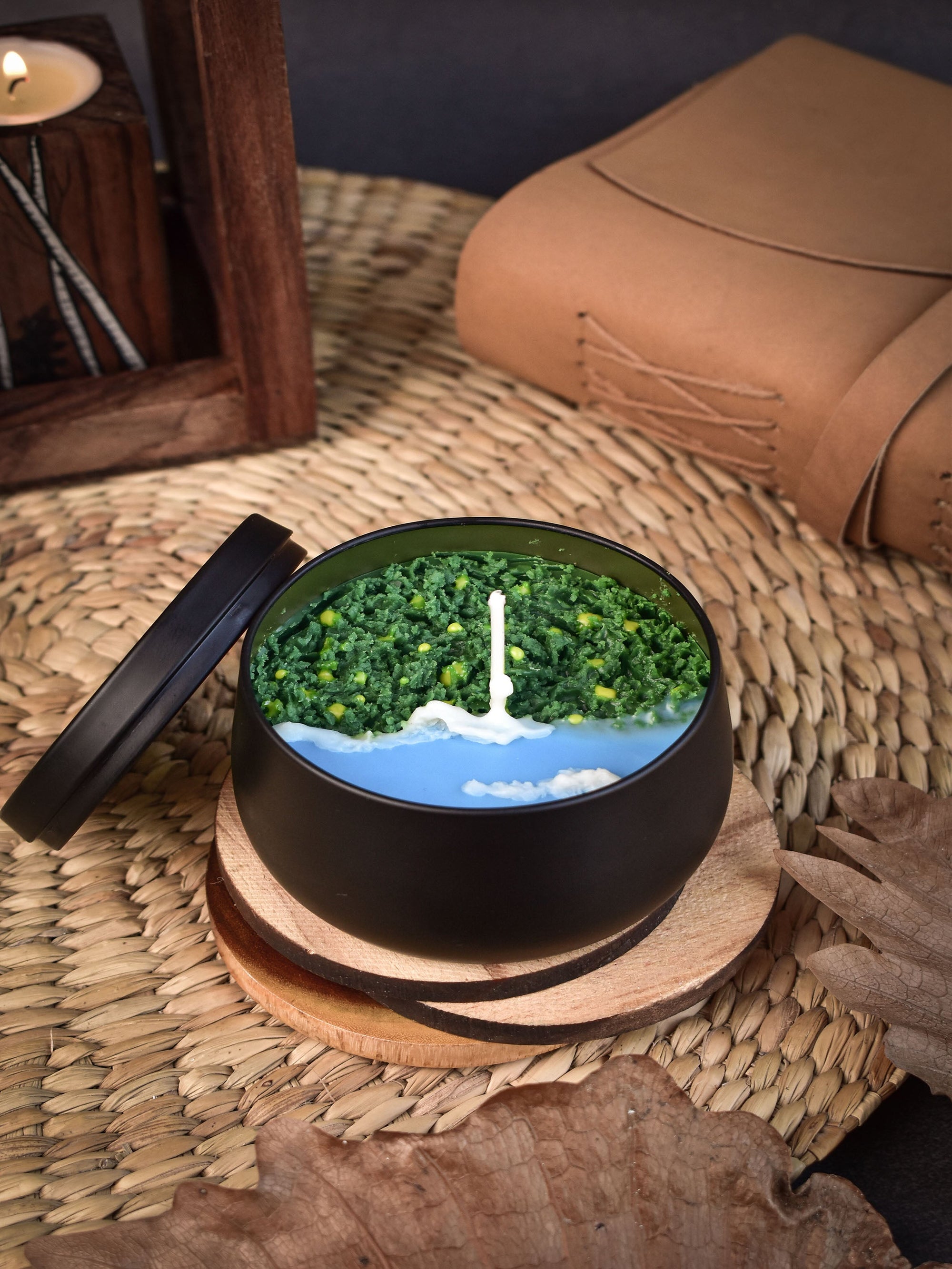 Sea & Green Landscape Candle