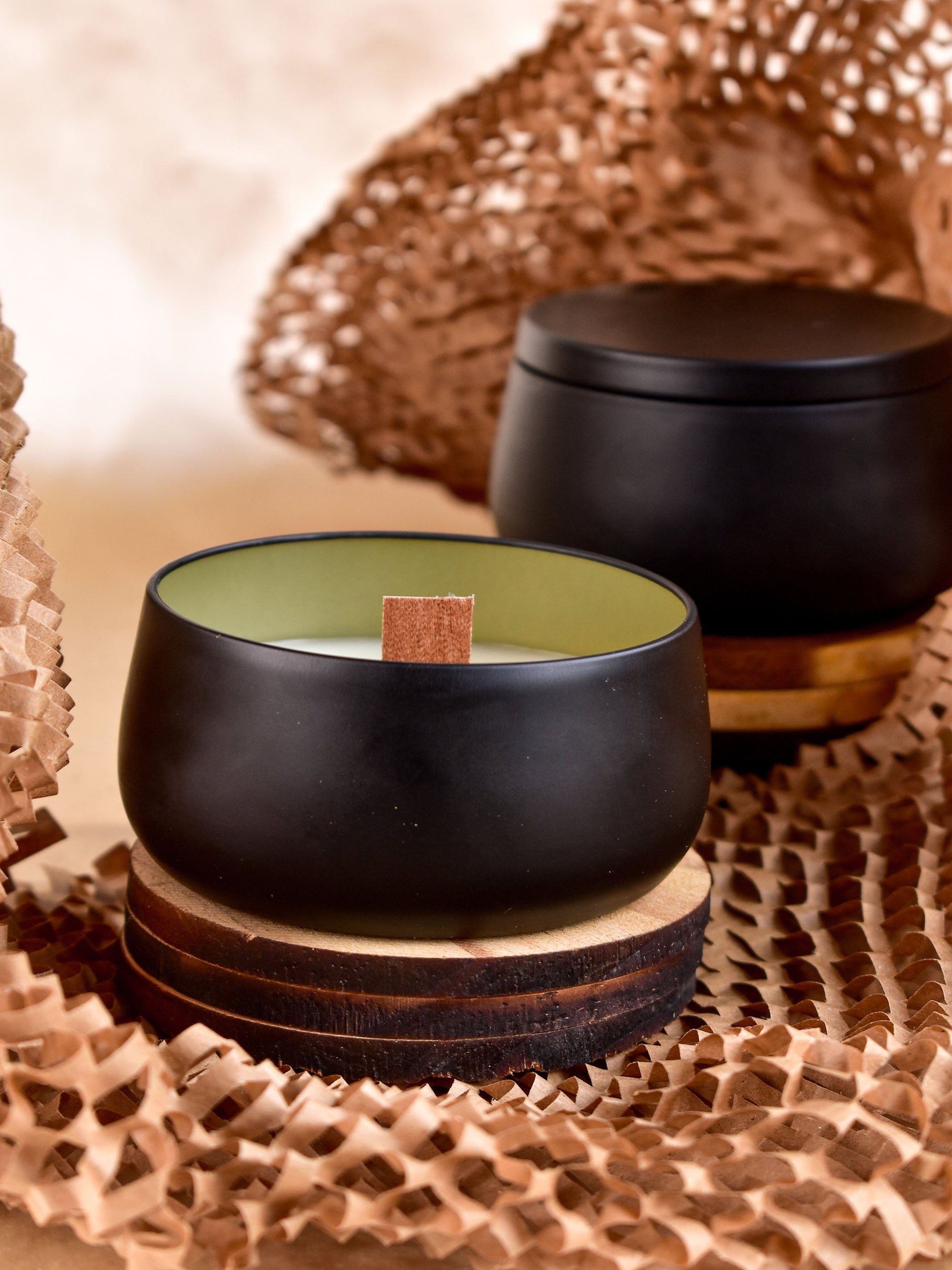Wooden Wick Soy Wax Candle