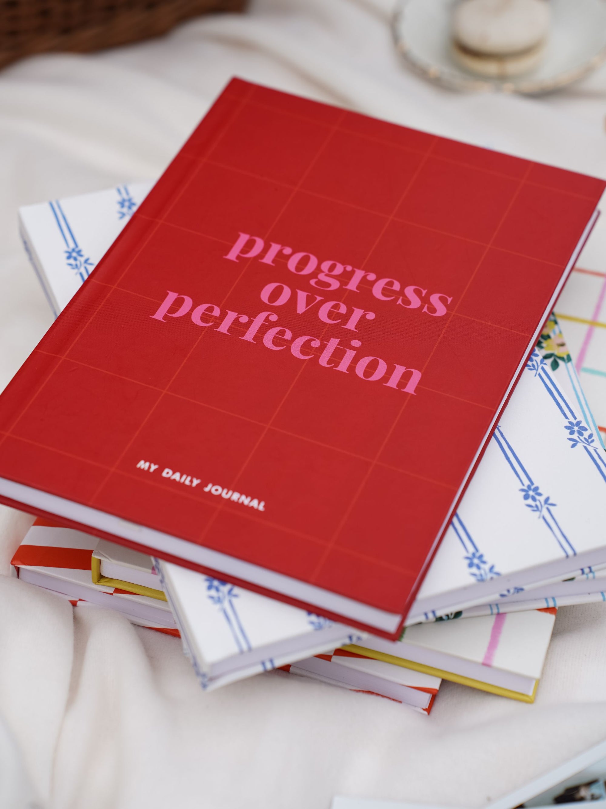 Progress Over Perfection A5 Notebook