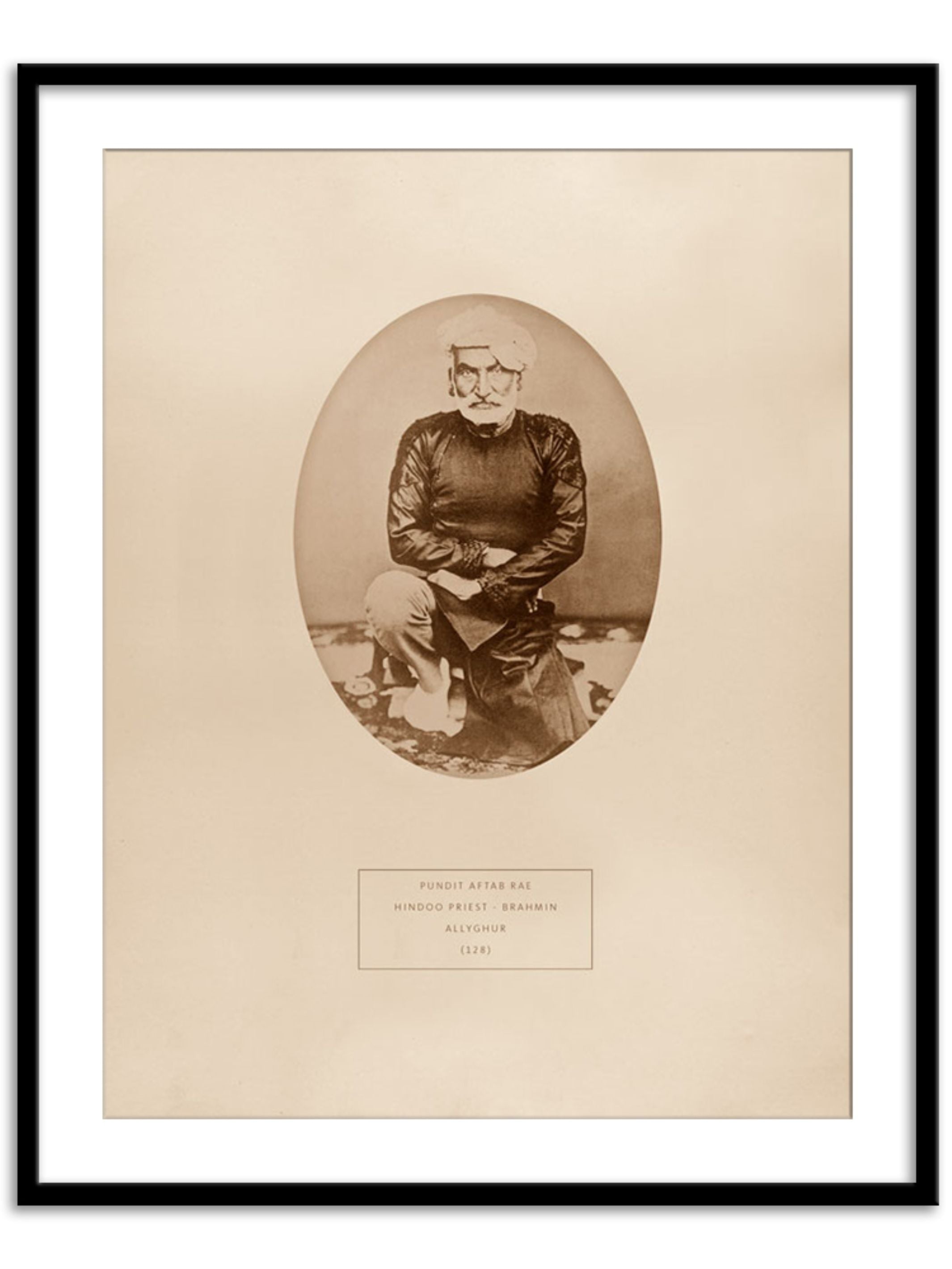 Wall Prints - Pundit Aftab Rae - a Hindoo Brahmin priest from Allyghur