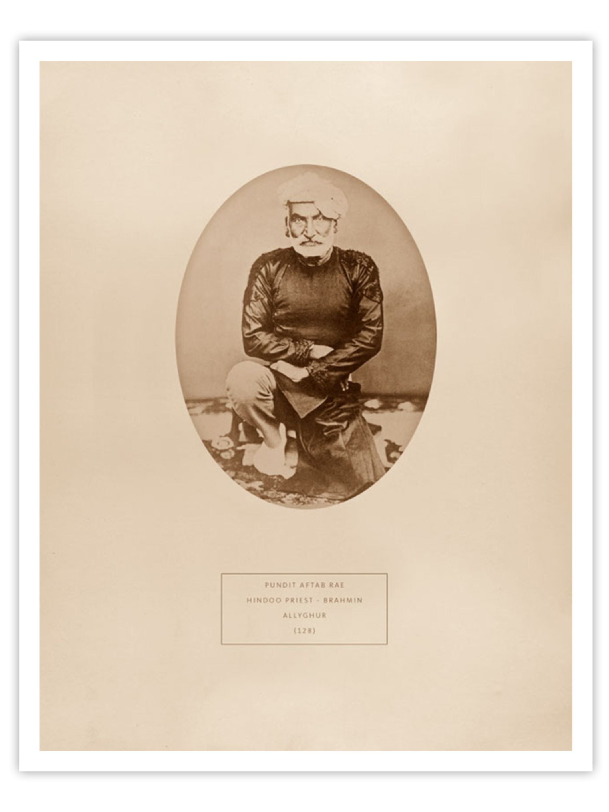 Wall Prints - Pundit Aftab Rae - a Hindoo Brahmin priest from Allyghur