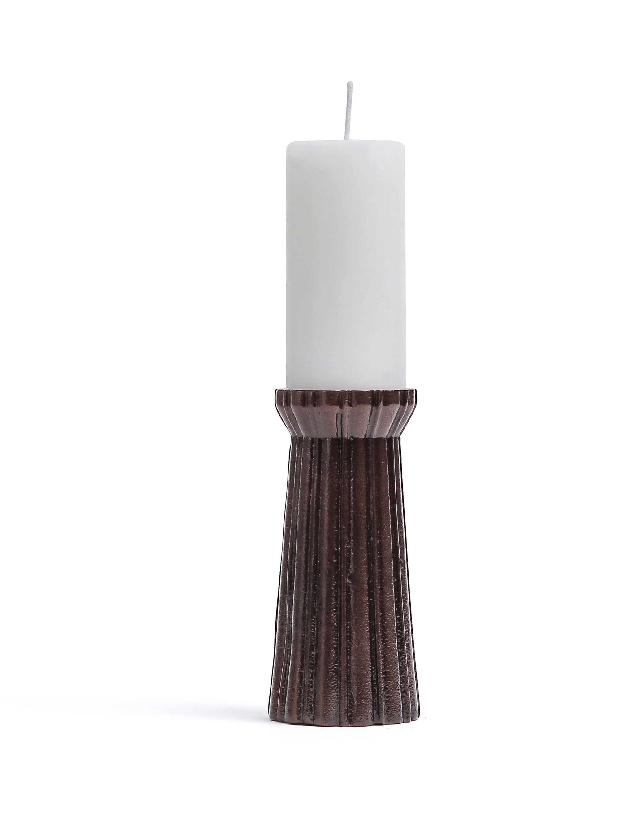 Qutub Copper Candle Stand