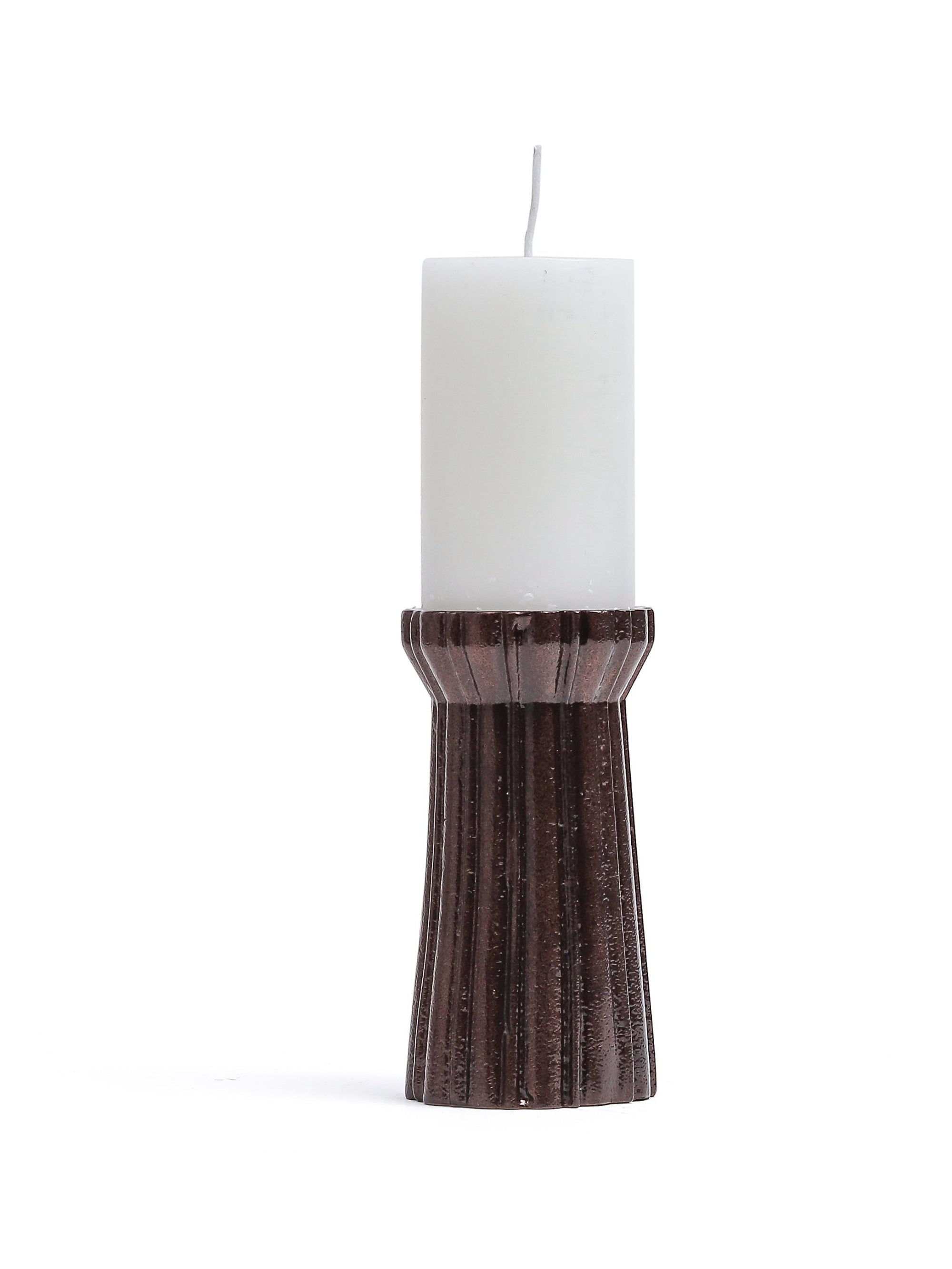 Qutub Copper Candle Stand