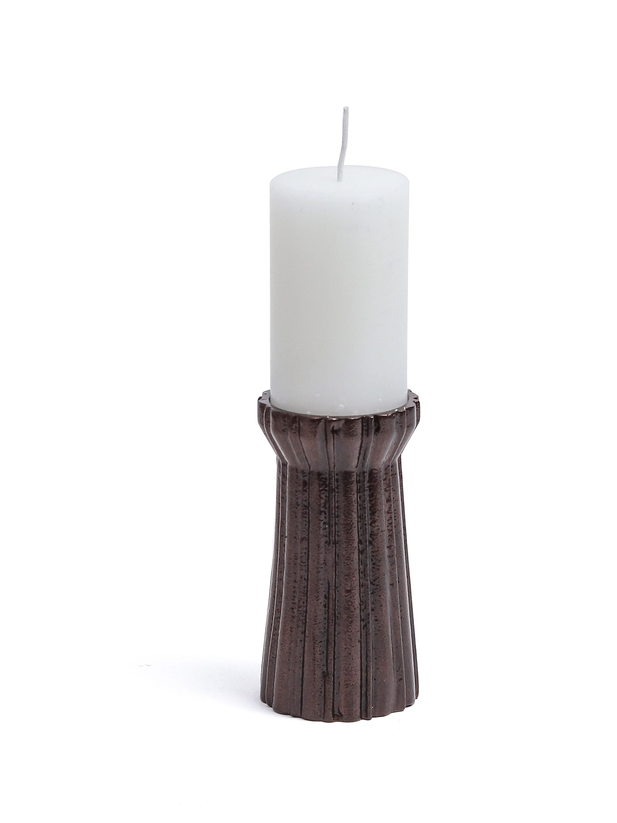 Qutub Copper Candle Stand