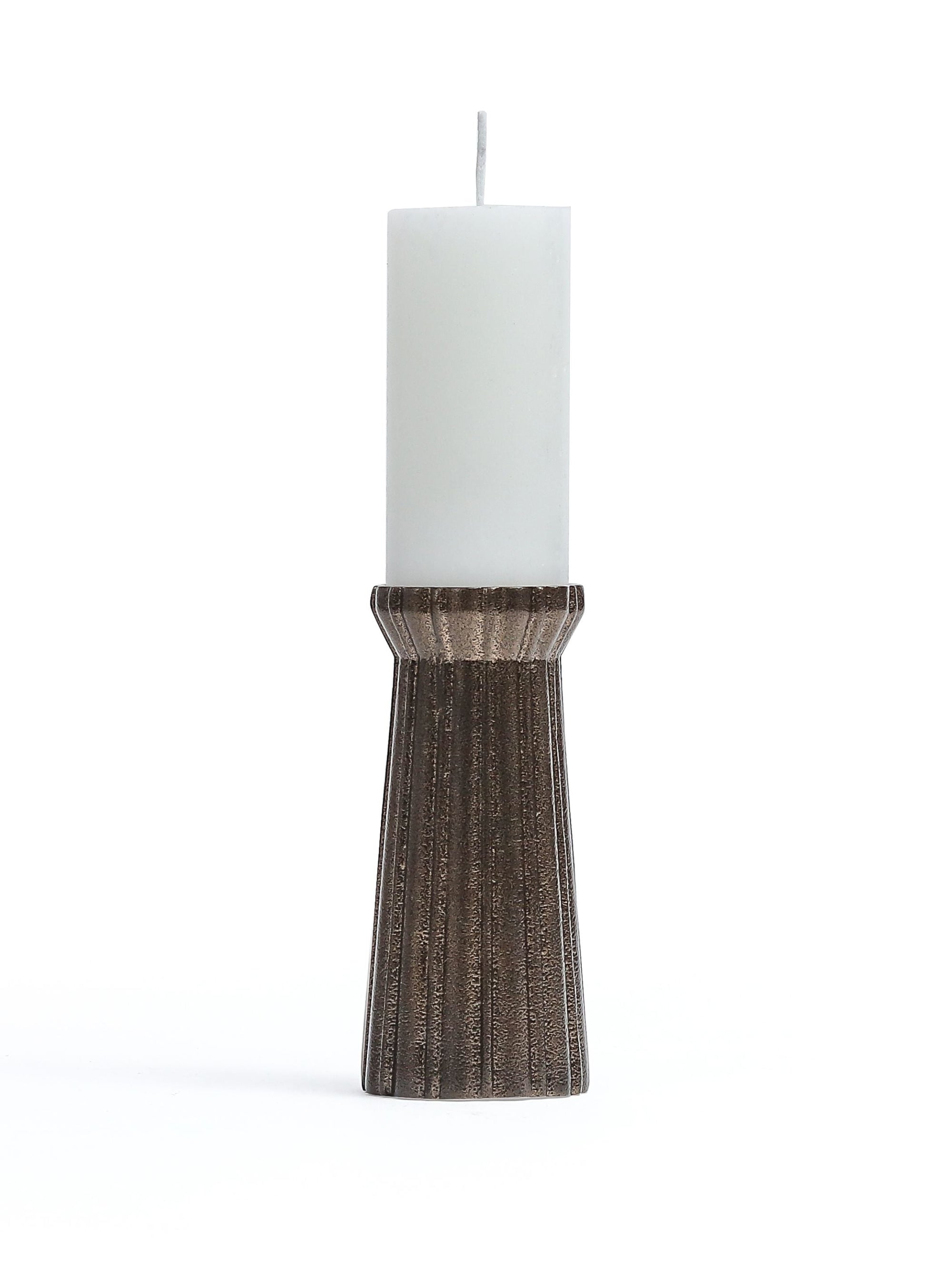 Qutub Gold Candle Stand