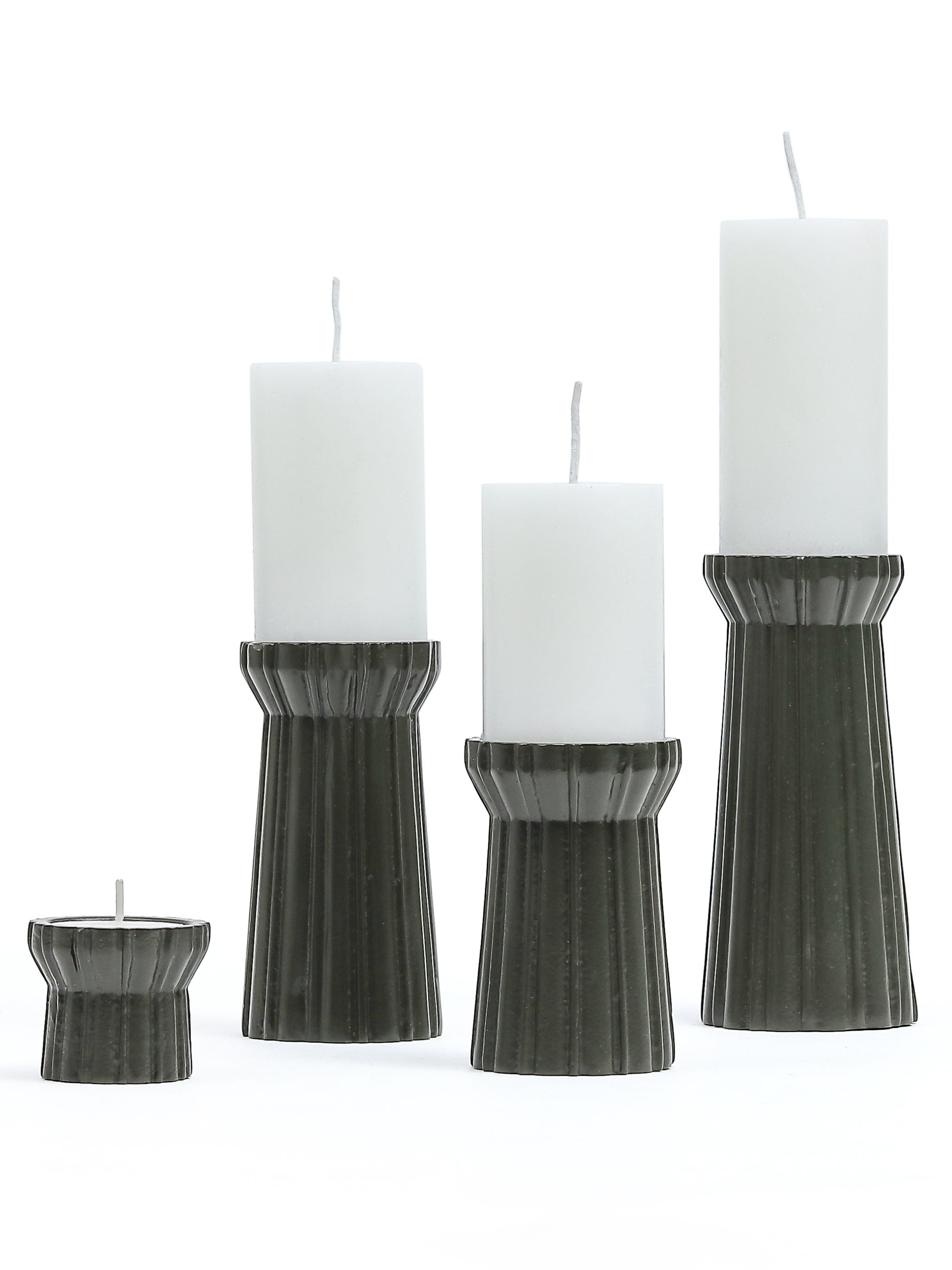 Qutub Jade Candle Stand