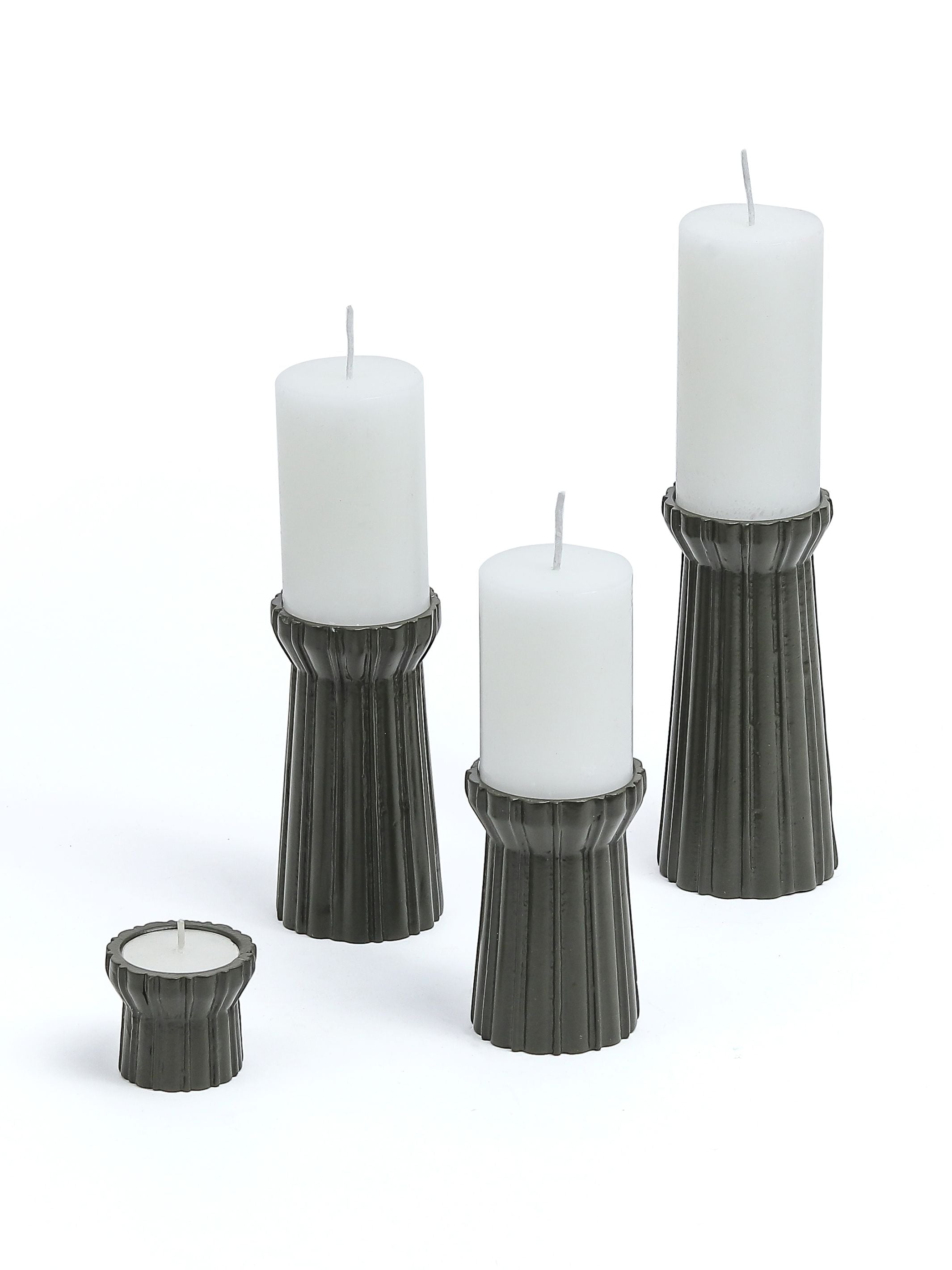 Qutub Jade Candle Stand