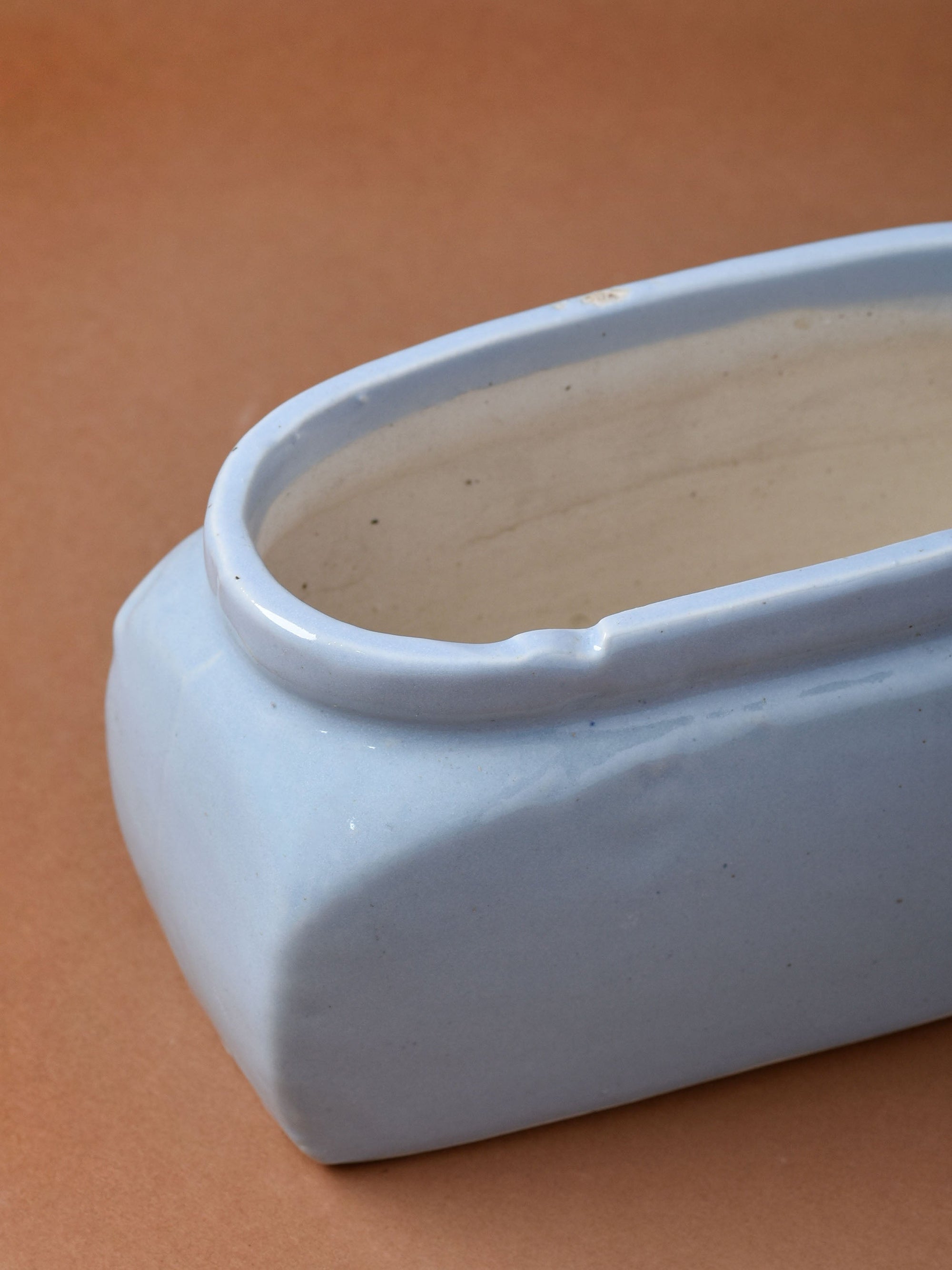 Rectangle Planter with Oval rim