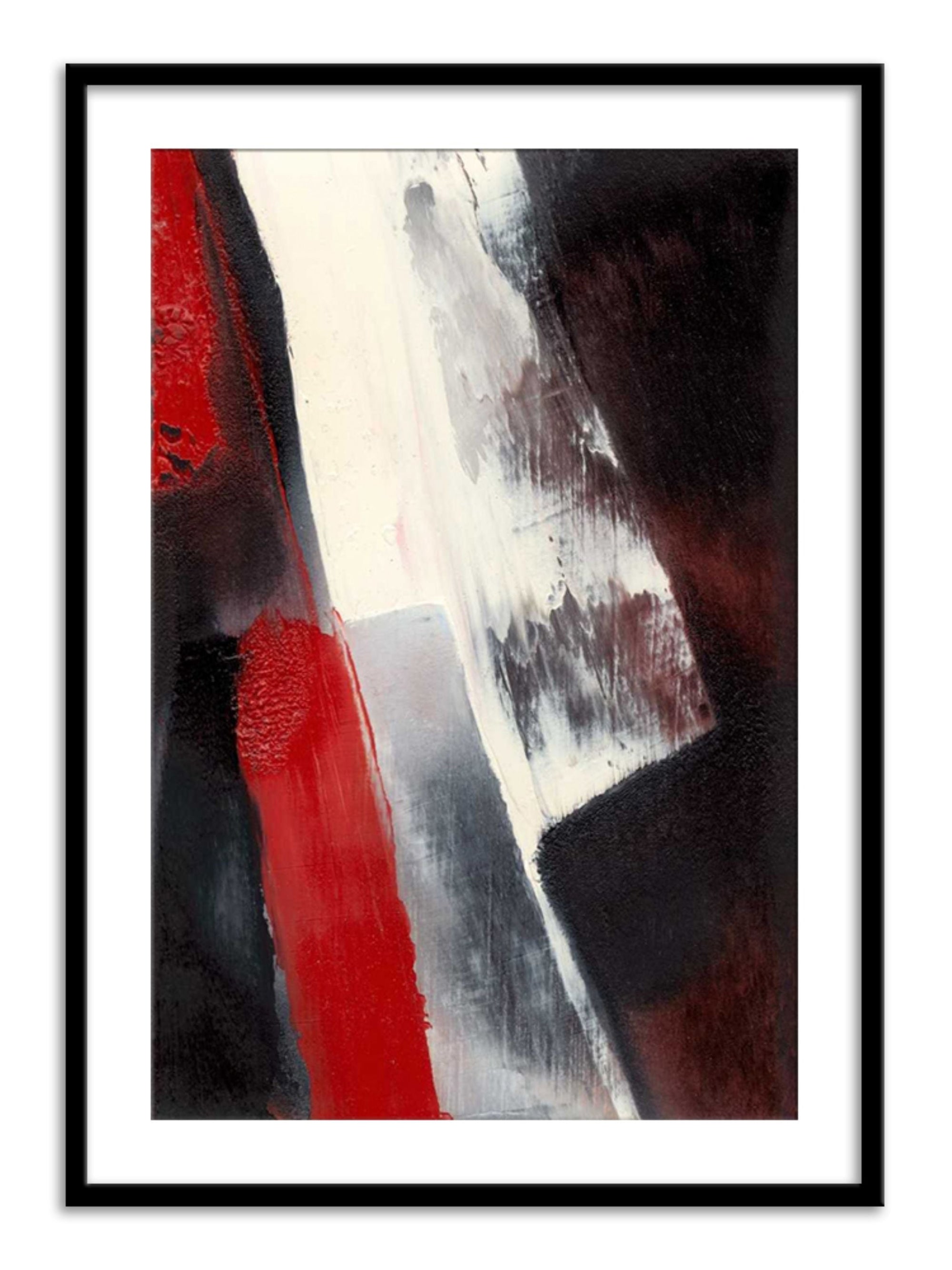Wall Prints - Red Streak I