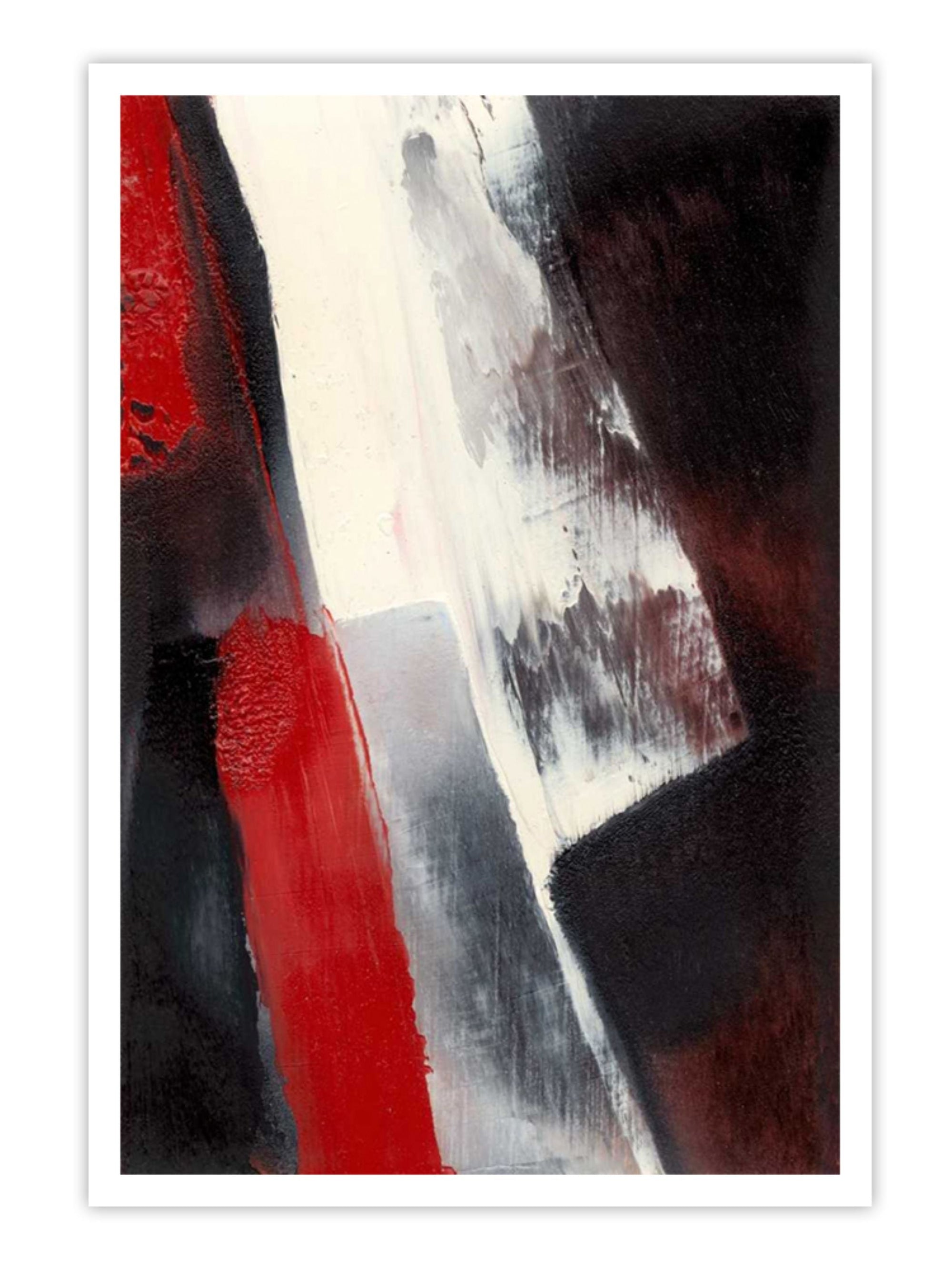 Wall Prints - Red Streak I